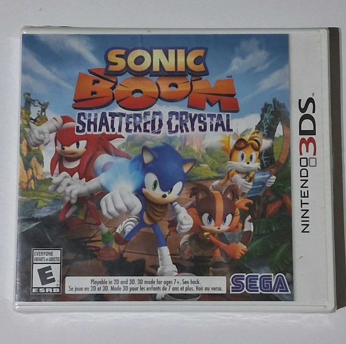 Sonic Boom: Shattered Crystal Nintendo 3DS New & Factory Sealed 2014