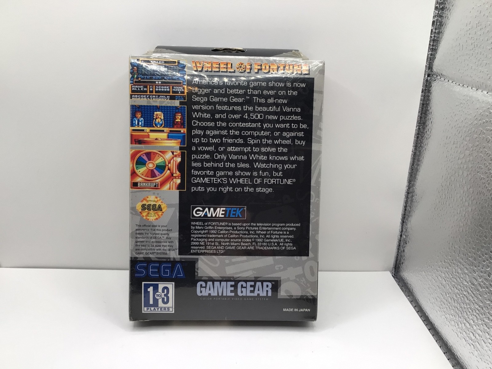 Wheel Of Fortune Brand NEW SEALED RARE! Sega Game Gear Gametek