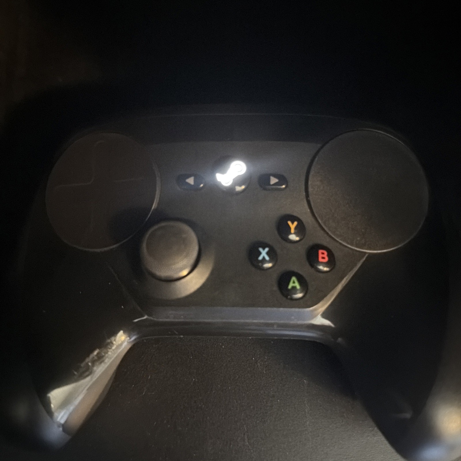 Steam Controller, Model, 1001, Battery Tested, Powers On, No Dongle