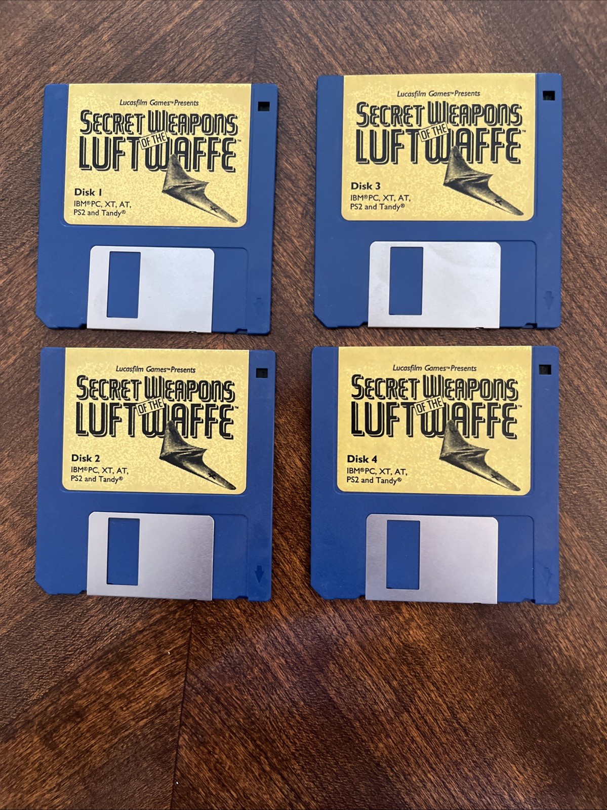 Secret Weapons of the Luftwaffe Big Box Complete PC 3.5” + P-38 Tour of Duty