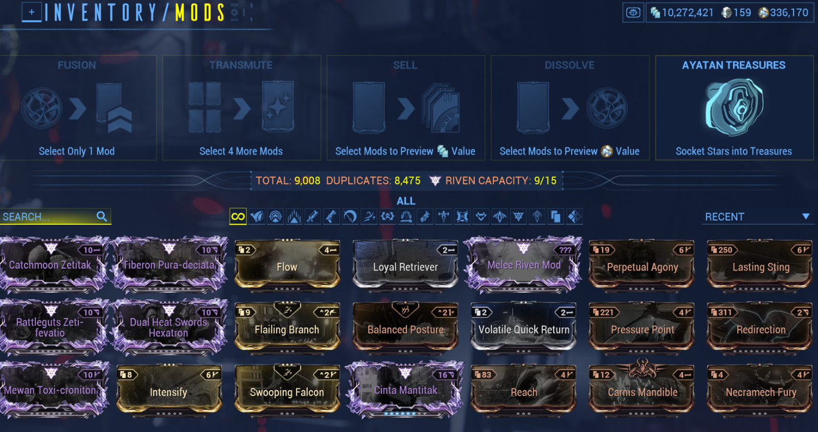 CHEAP Warframe MR22 Account | 159 Platinum | 10M Credits | 46 Warframe