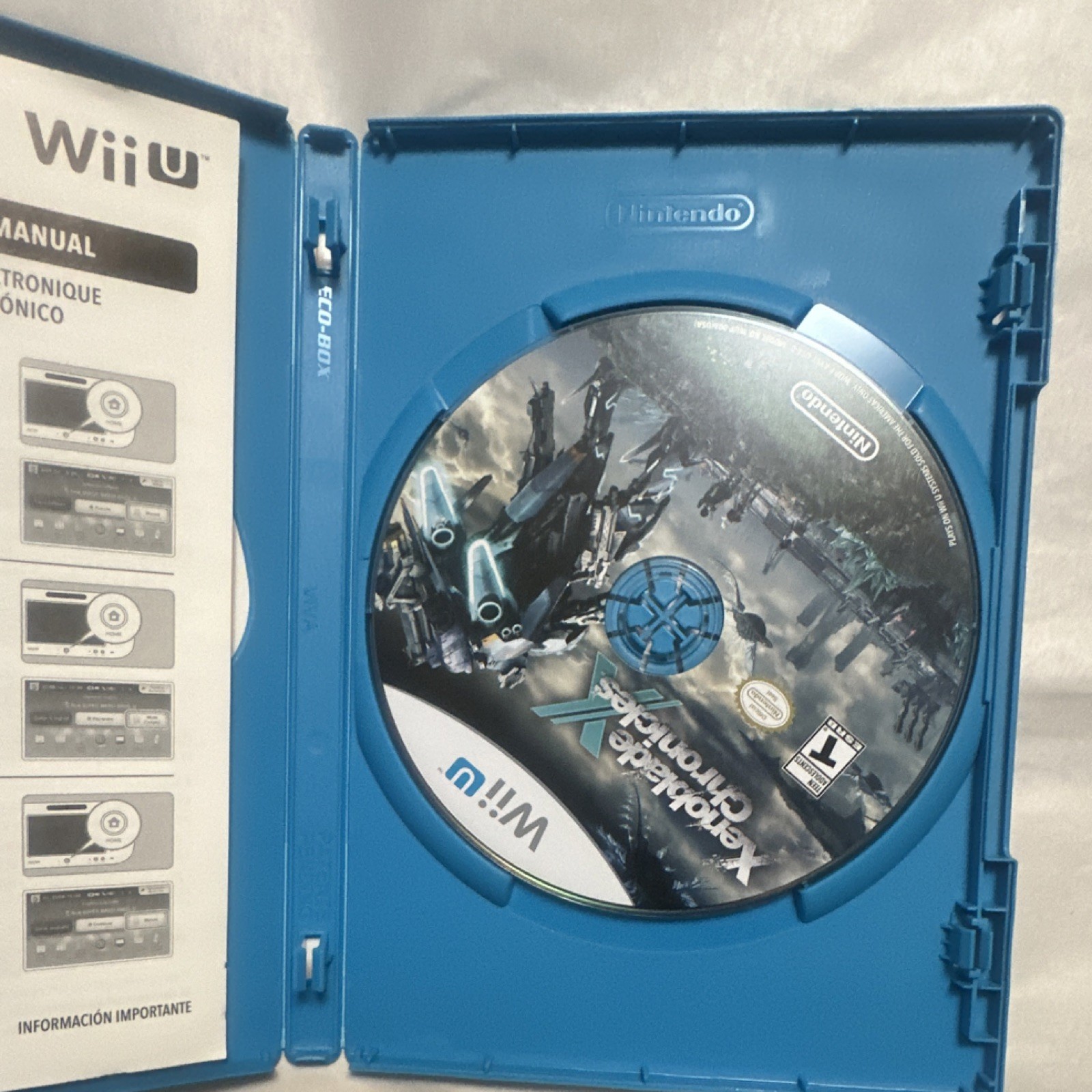 Nintendo Xenoblade Chronicles X Wii U Action RPG T NTSC-U/C Manual Included