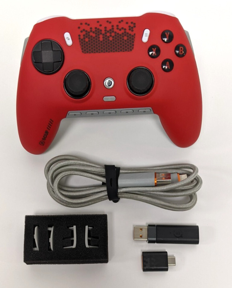 SCUF Envision Pro Wireless Controller for PC Only Black / Red