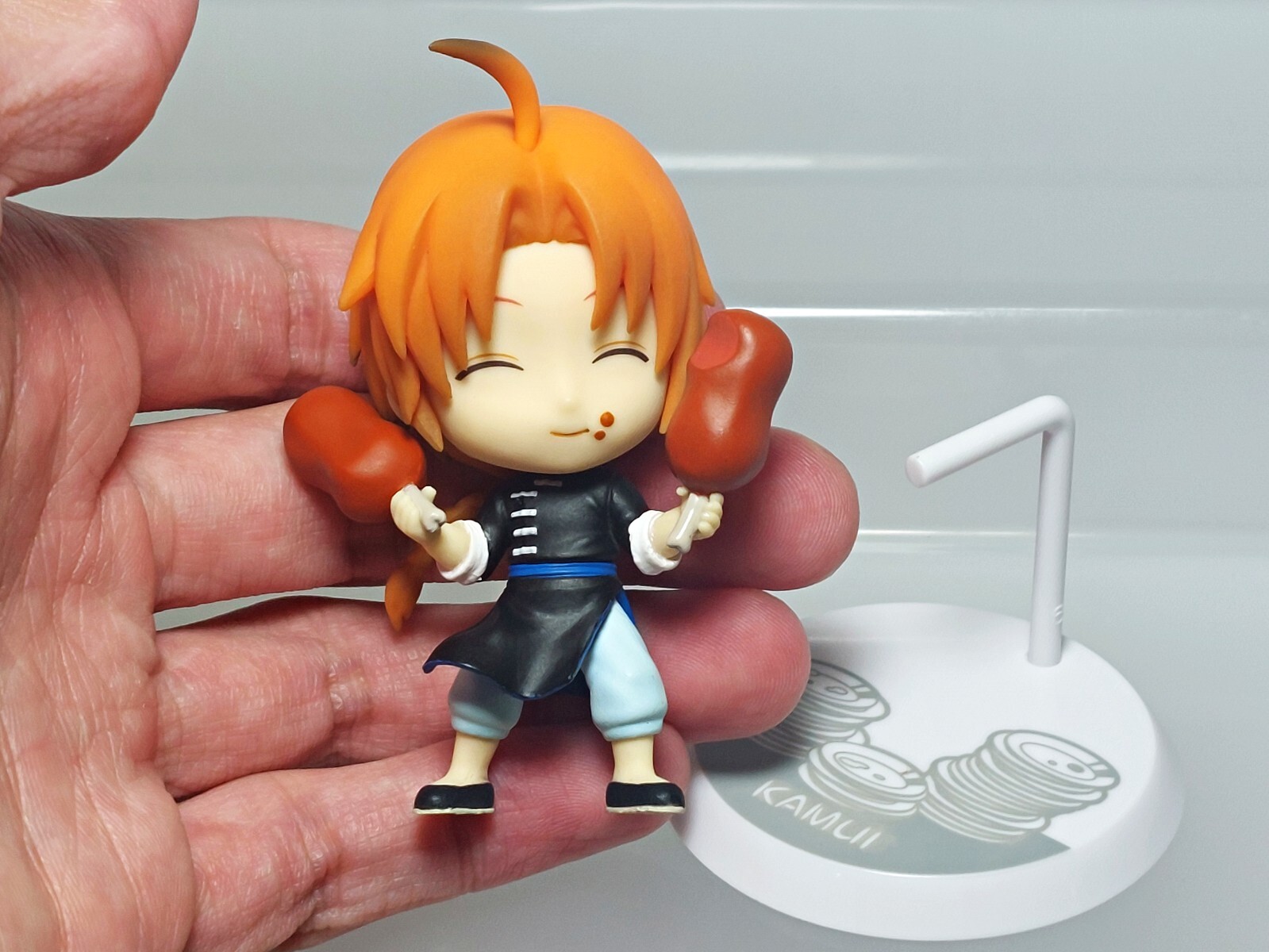 Gintama Kamui Figure – Banpresto Chibi Kyun-Chara Bandai Chibitama Gekijou 2.7in