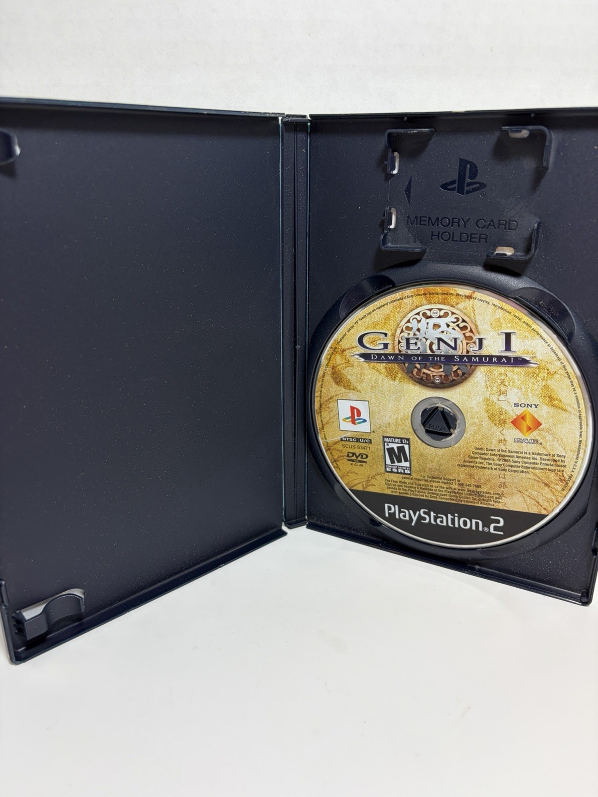 Genji: Dawn of the Samurai PlayStation 2 PS2 Game – Good Disk – Tested