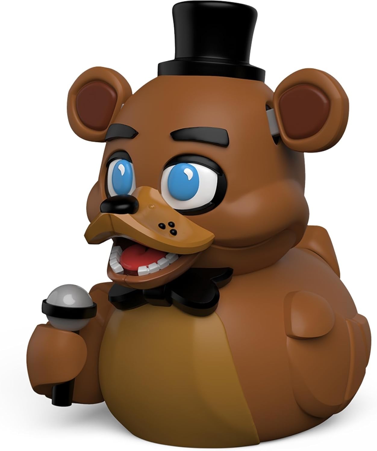 First Edition Freddy Fazbear Cosplaying Rubber Duck Figure – FNAF Collectible