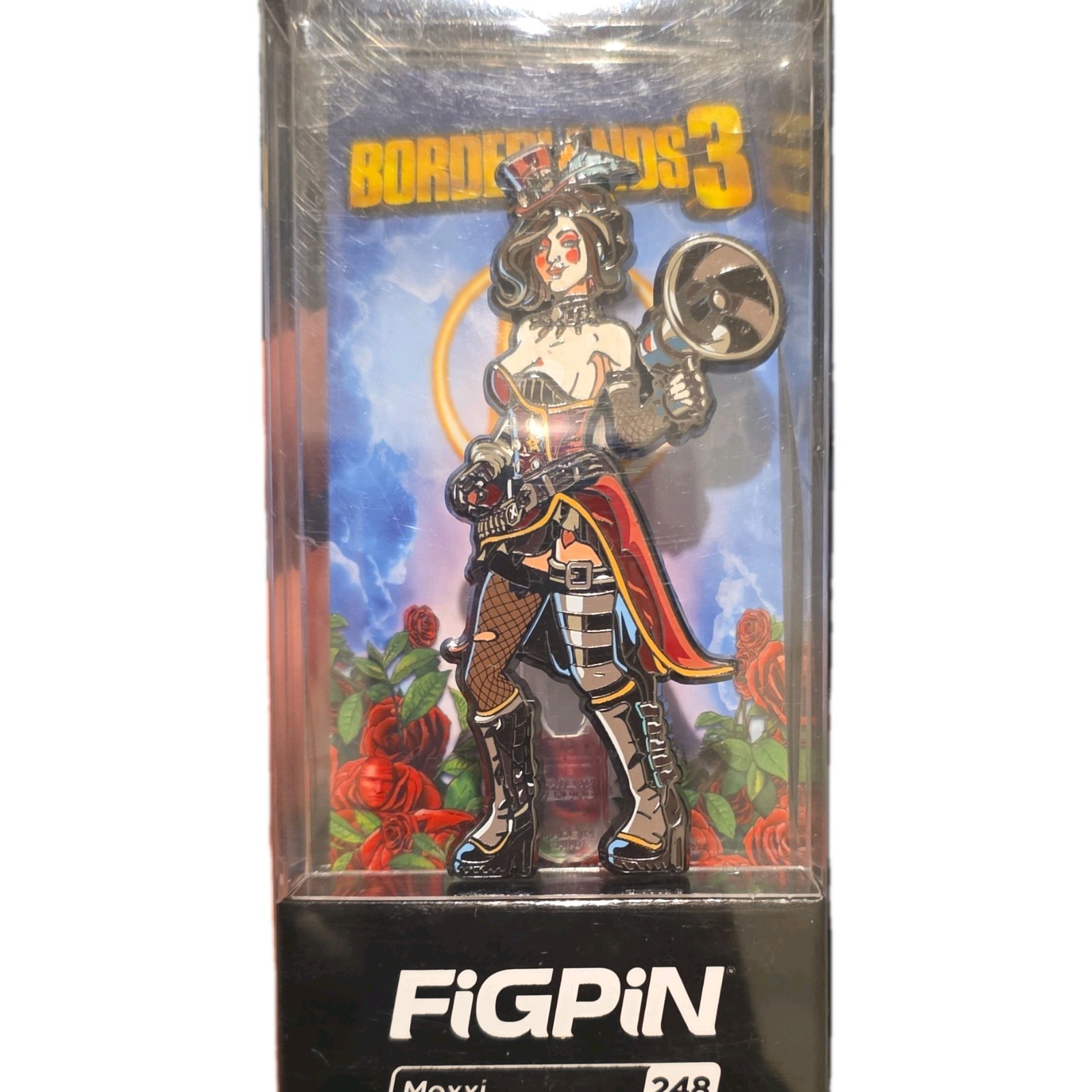 FiGPiN Moxxi 248 Borderlands 3 Collectible Pin 2019 FiGPiN Series Video Game