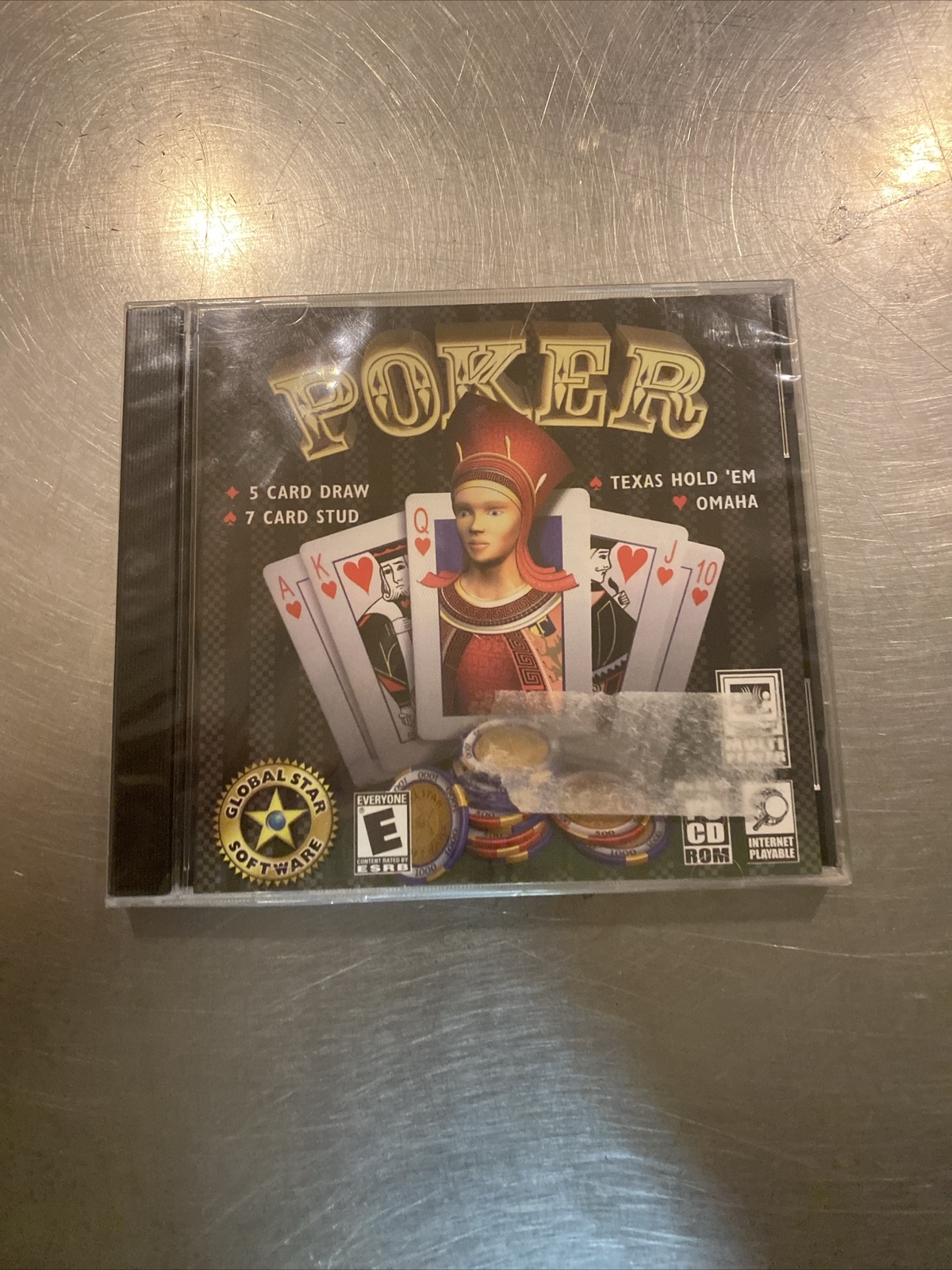 Poker – Global Star Software – Casino/Card Games – PC – W/ User Guide
