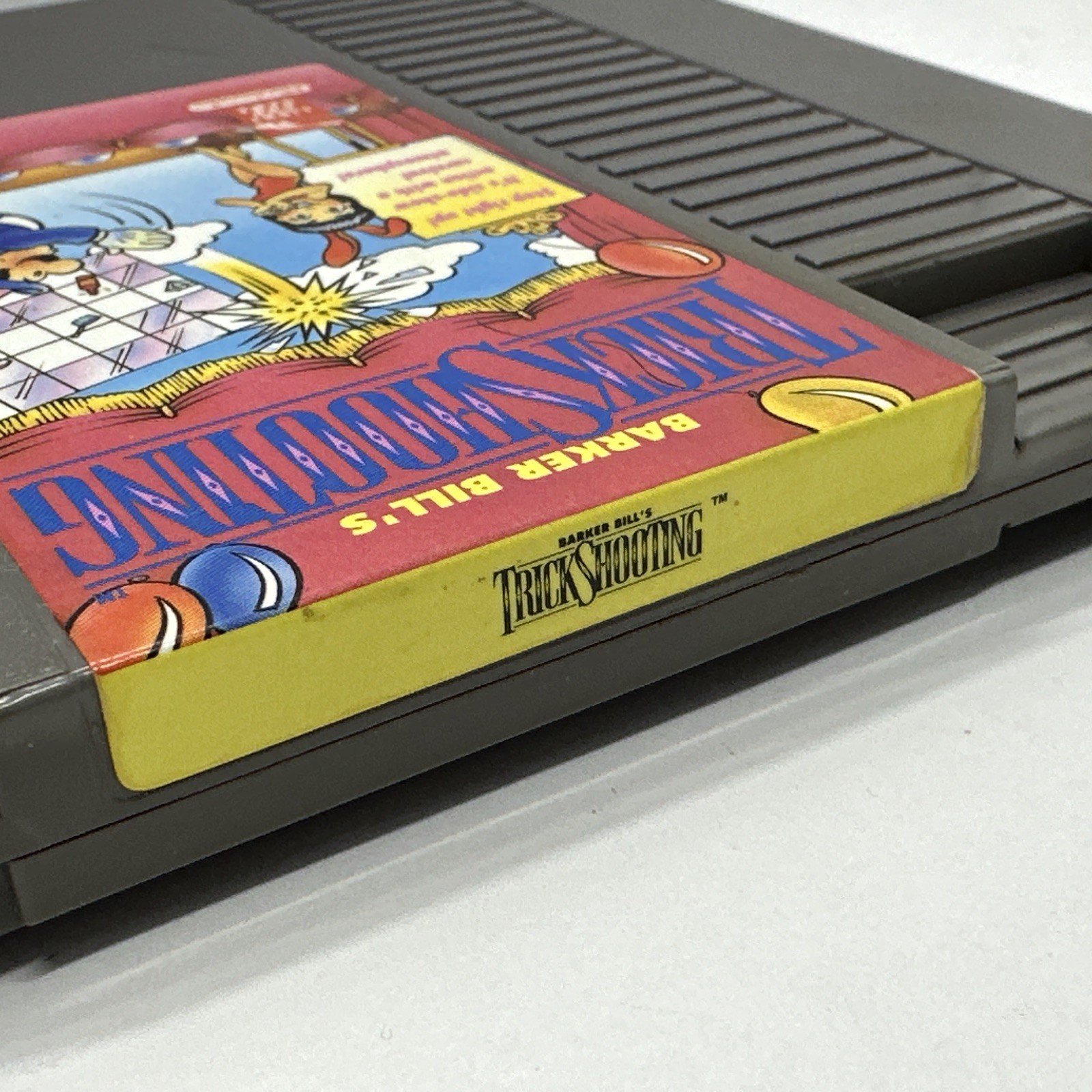 NES Barker Bill’s Trick Shooting Nintendo Entertainment System Cleaned & Tested