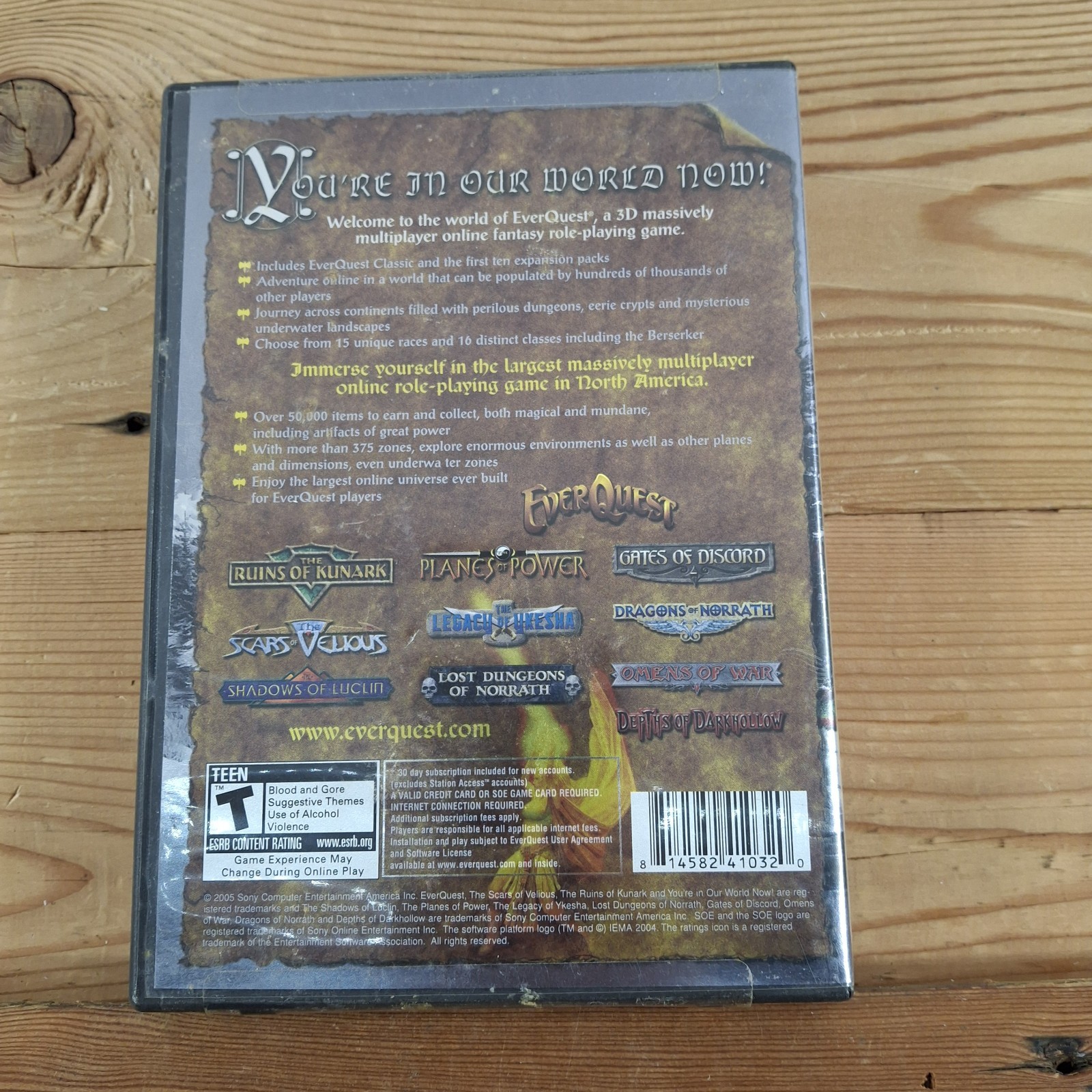 EverQuest: Titanium Edition (PC: Windows, 2006)