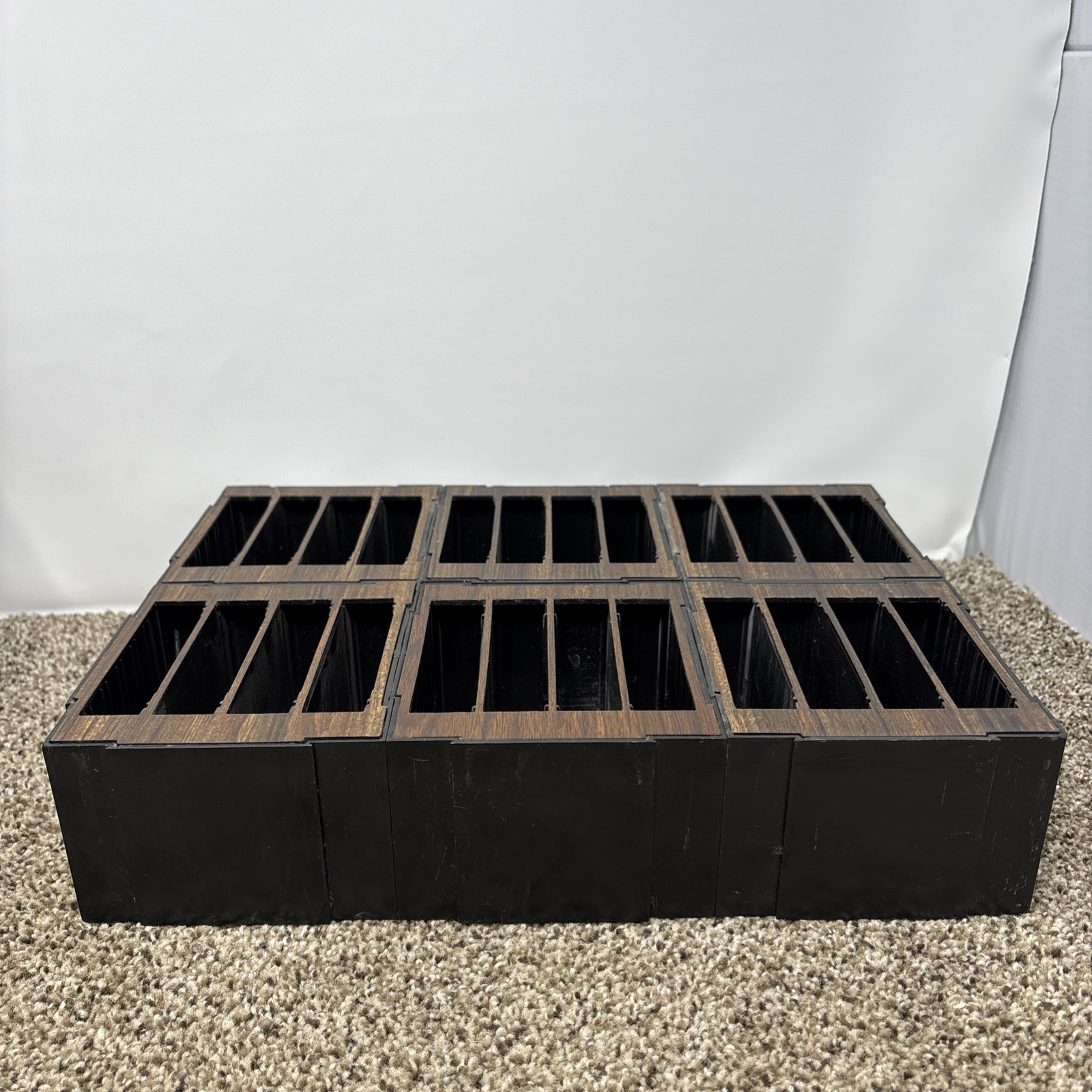 VINTAGE Music Mate 24 Ct. Modular Atari Game Holder Storage Organizer RARE