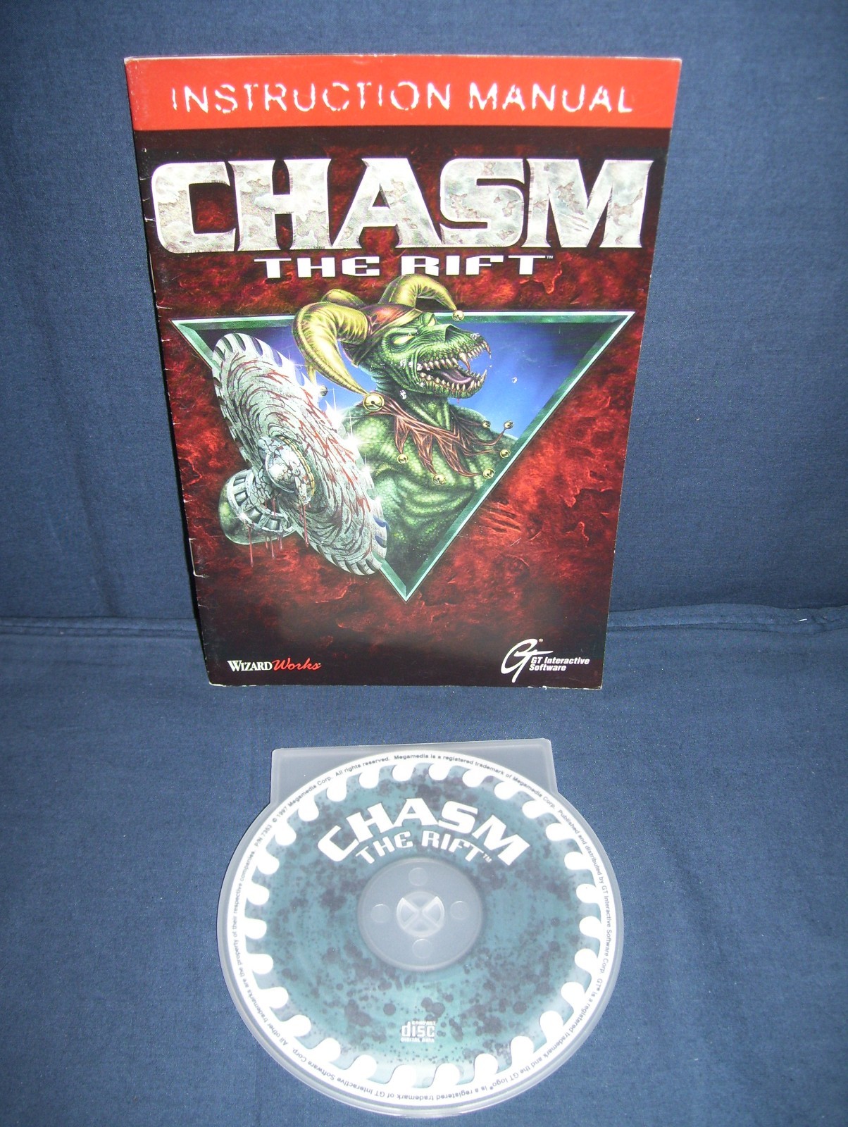 Chasm The Rift PC CD-Rom Game 1997 Used Tested and Working
