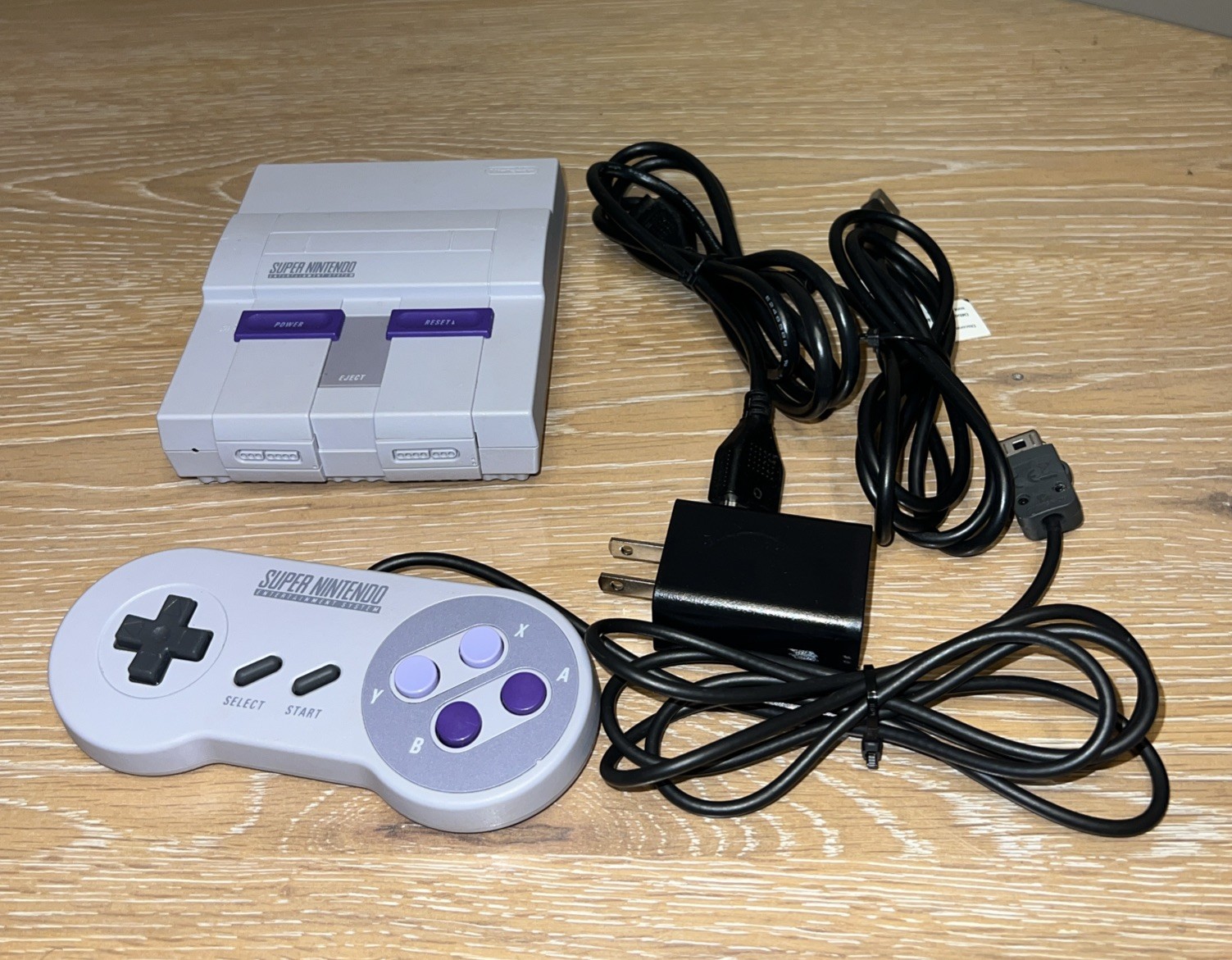 NINTENDO SNES CLASSIC EDITION MINI CONSOLE CLV-201 – TESTED