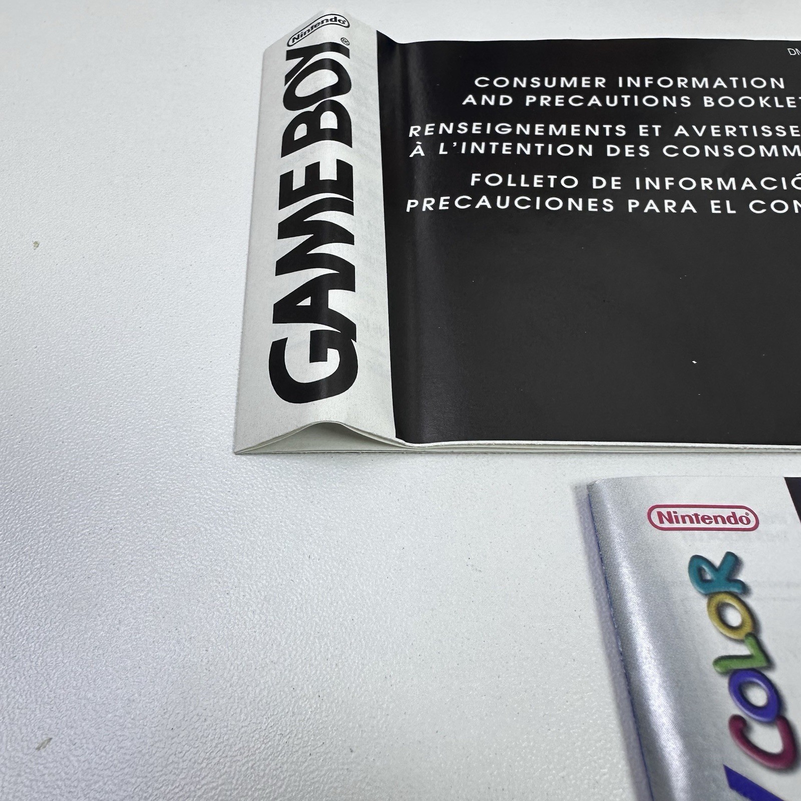 Pokémon Trading Card Game – Nintendo Game Boy Cartridge Box & Inserts (NO CARD)
