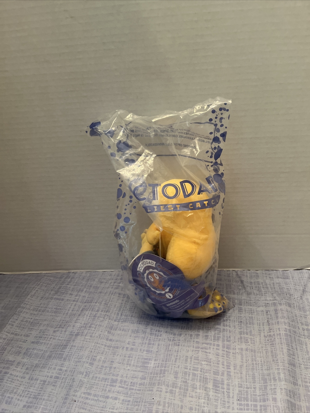 NEW PLUSH DOLL FIGURE OCTODAD OCTOPUS DADLIEST CATCH FANGAMER YOUNG HORSES TOY