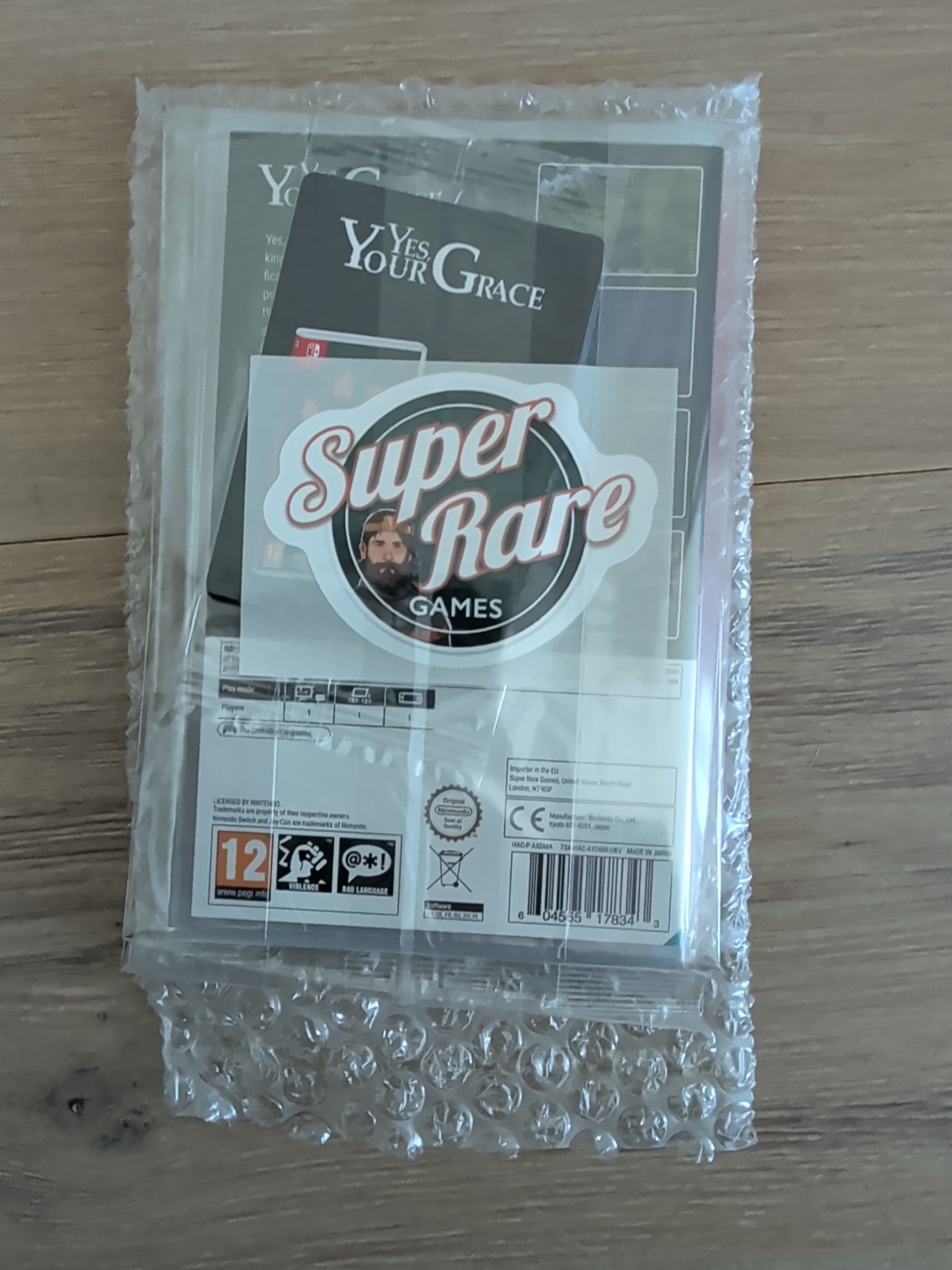 Super Rare Games#42: Yes, Your Grace – (Nintendo Switch) – New and Sealed