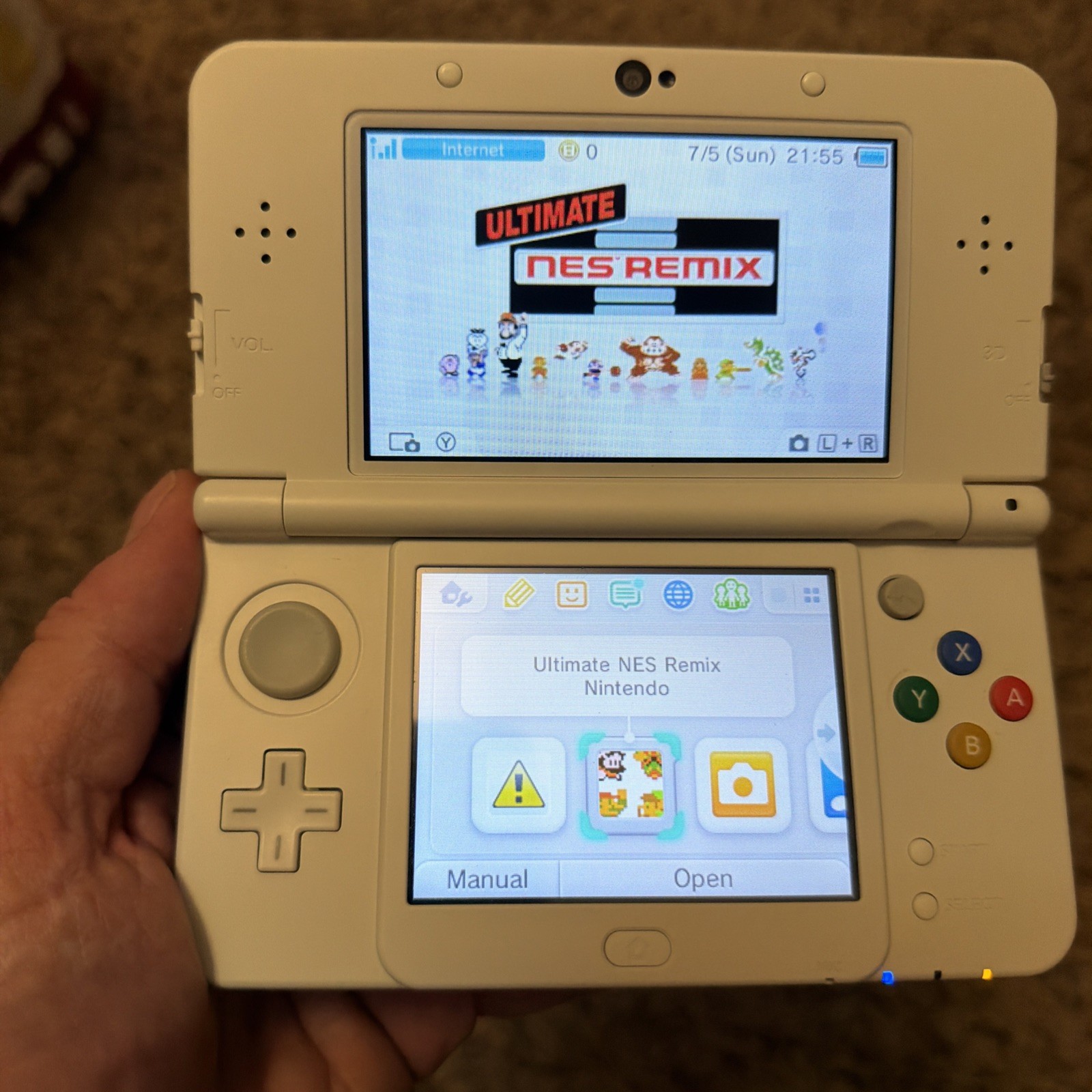 New Nintendo 3DS Super Mario 3D Land Edition Console In Original Box W Plates