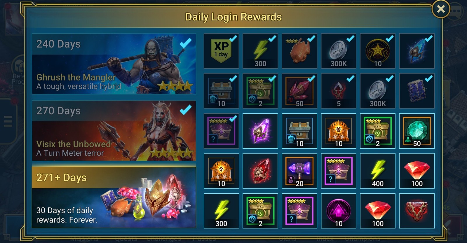 Raid Shadow Legends | Starter with 2 Mythical – Arbais and Mina : 100k energy