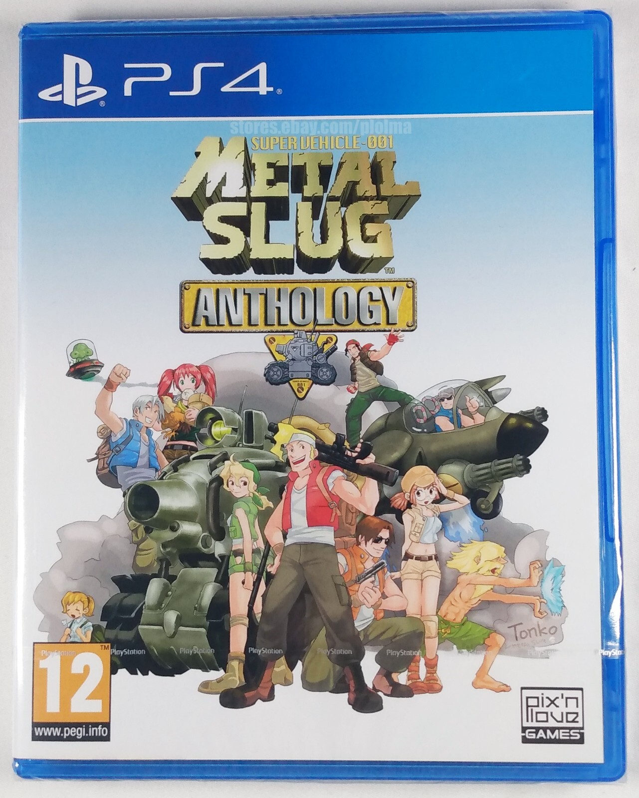 METAL SLUG ANTHOLOGY Brand New PS4 Game PlayStation 4 EU Release, US Seller