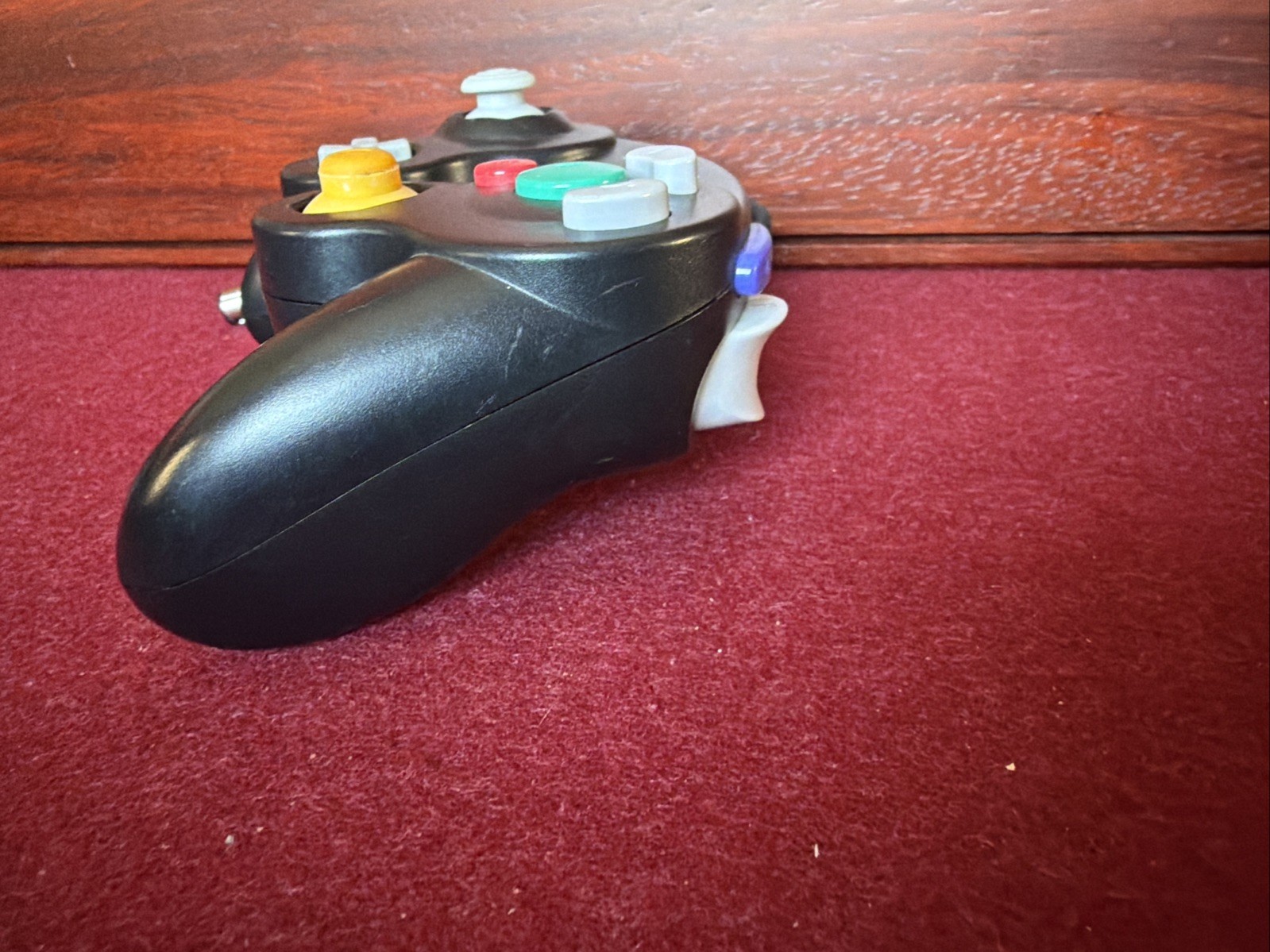 Nintendo GameCube Controller Black, OEM Cleaned Tested And Works