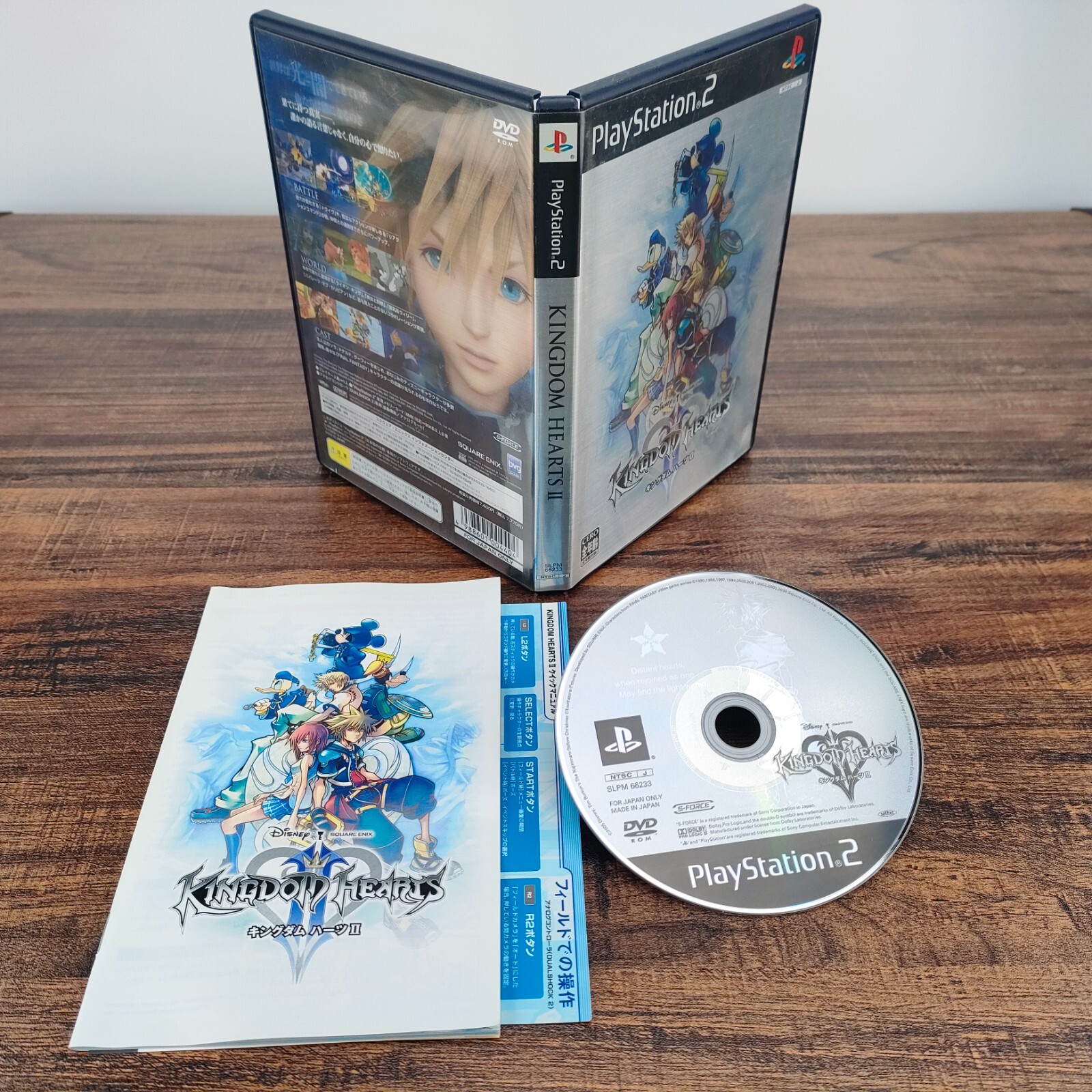 PlayStation2 PS2 Kingdom Hearts I II Final Fantasy X X-2 Japanese NTSC-J Japan