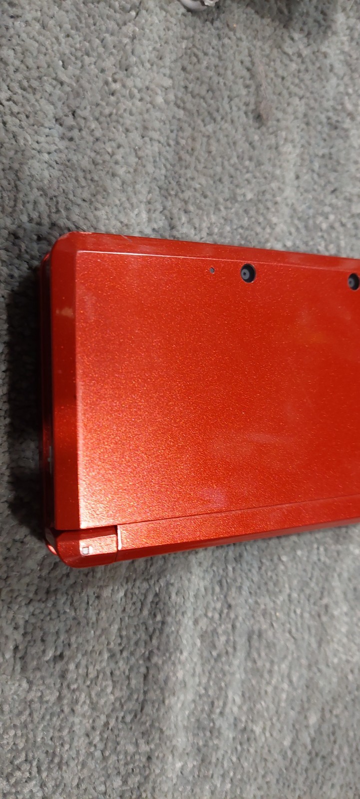 Nintendo 3DS Handheld System – 3d Mario Land Edition Flame Red Used See Pics