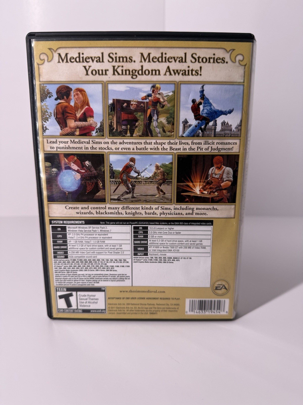 The Sims Medieval PC Game 2011 Complete Limited Edition