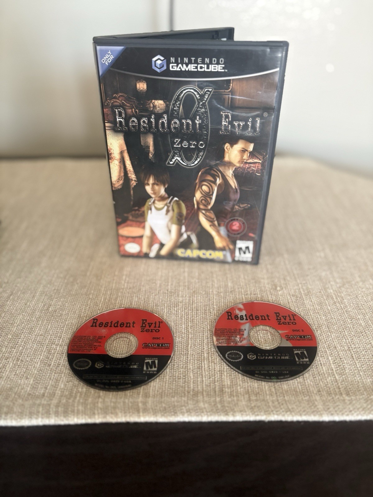 Resident Evil 3 Nemesis with manual and Resident Evil 0.