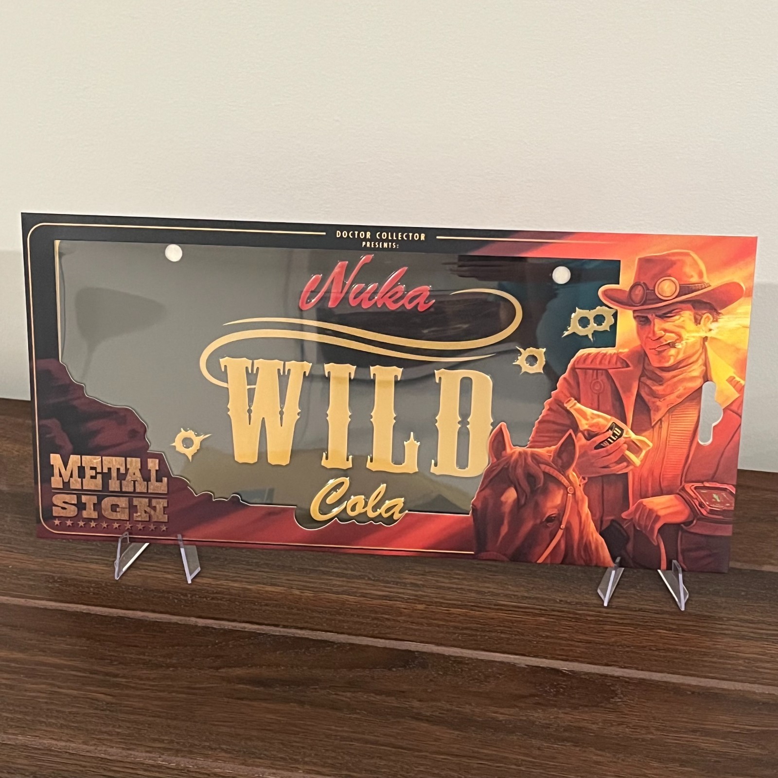 Doctor Collector Fallout Nuka-Cola Wild Metal Sign | Sealed