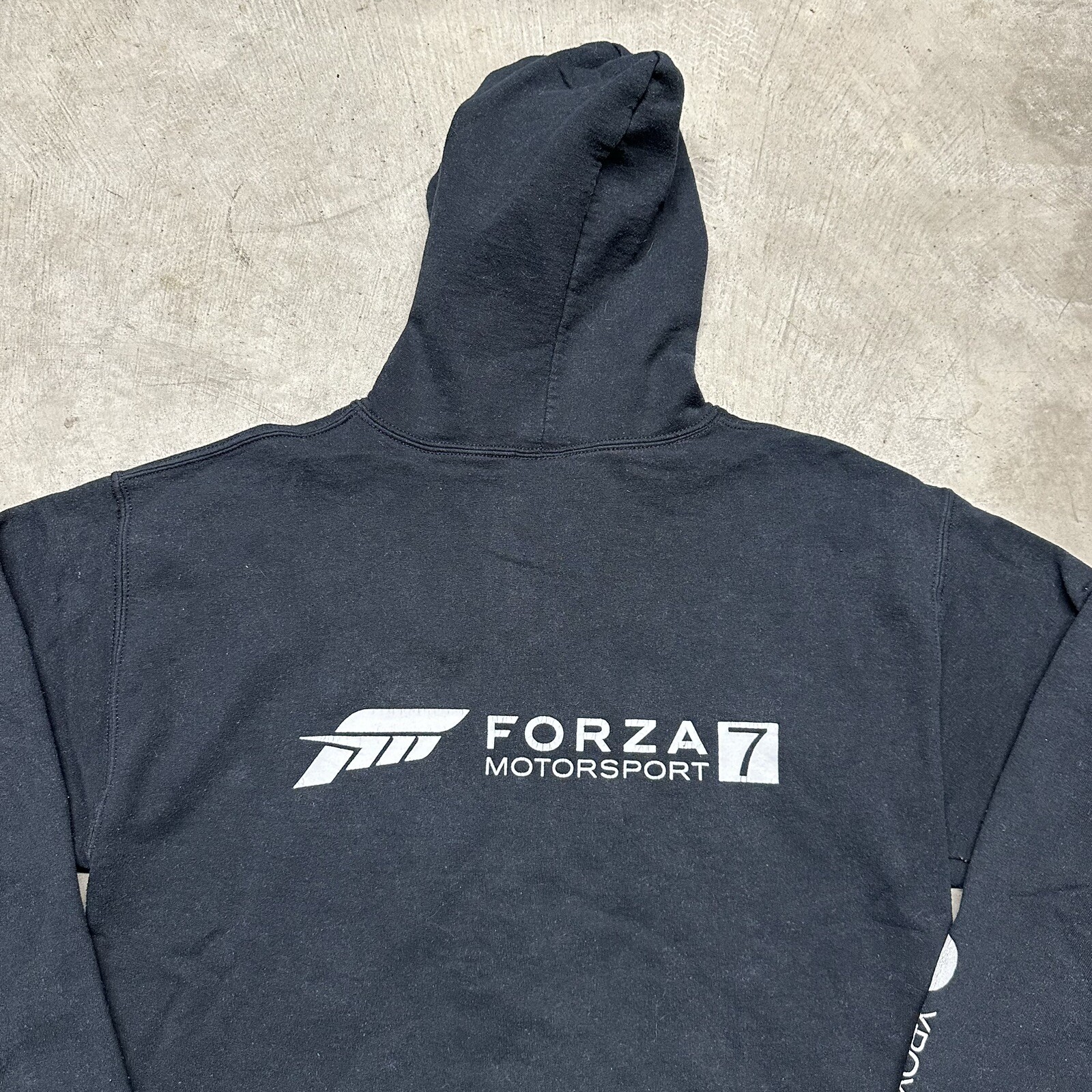 RARE Forza Motorsports Zip Hoodie Sweatshirt Xbox One Game Employee Promo Medium