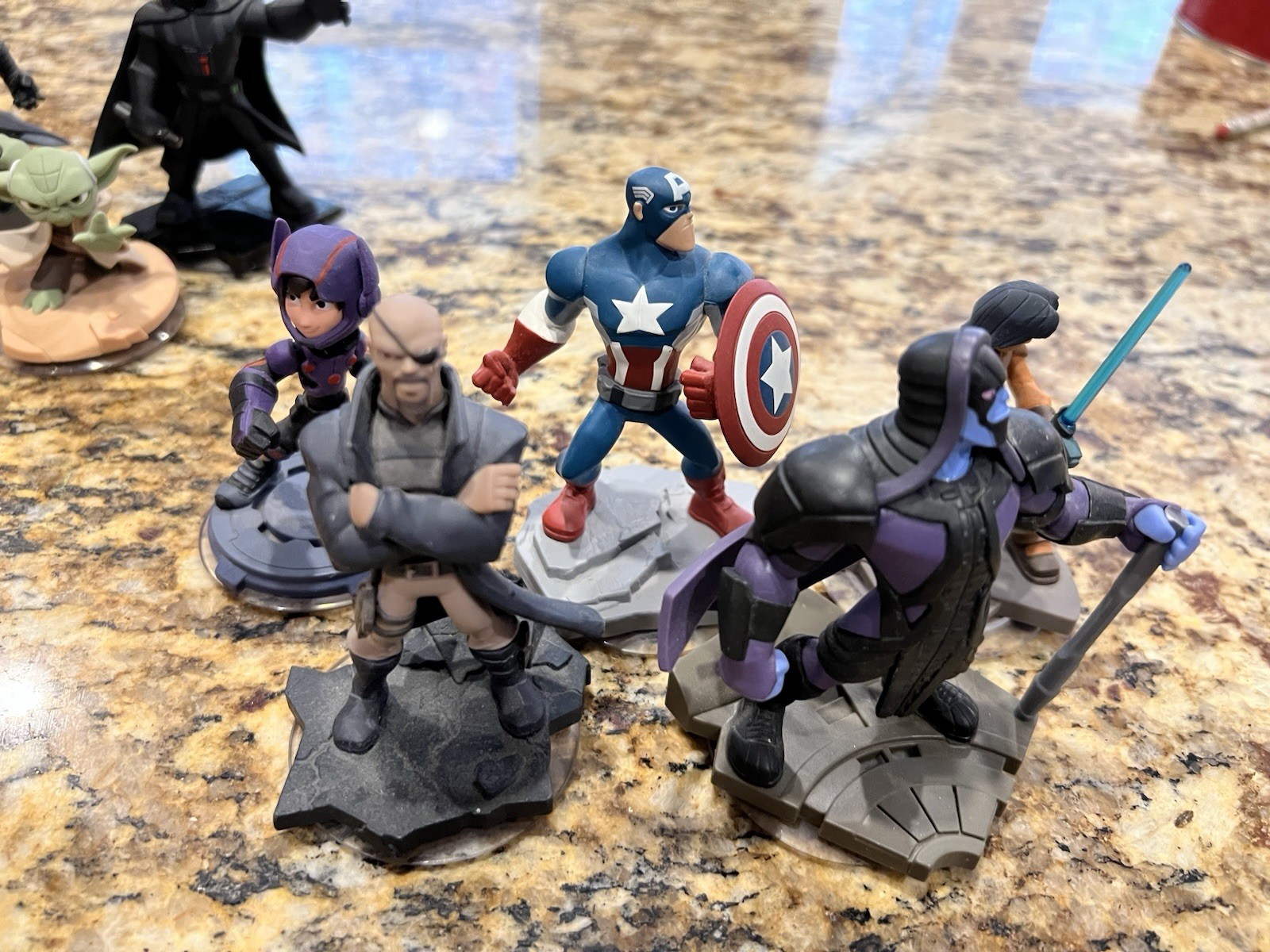 DISNEY INFINITY 23 FIGURES STAR WARS MARVEL ANT MAN AND MORE