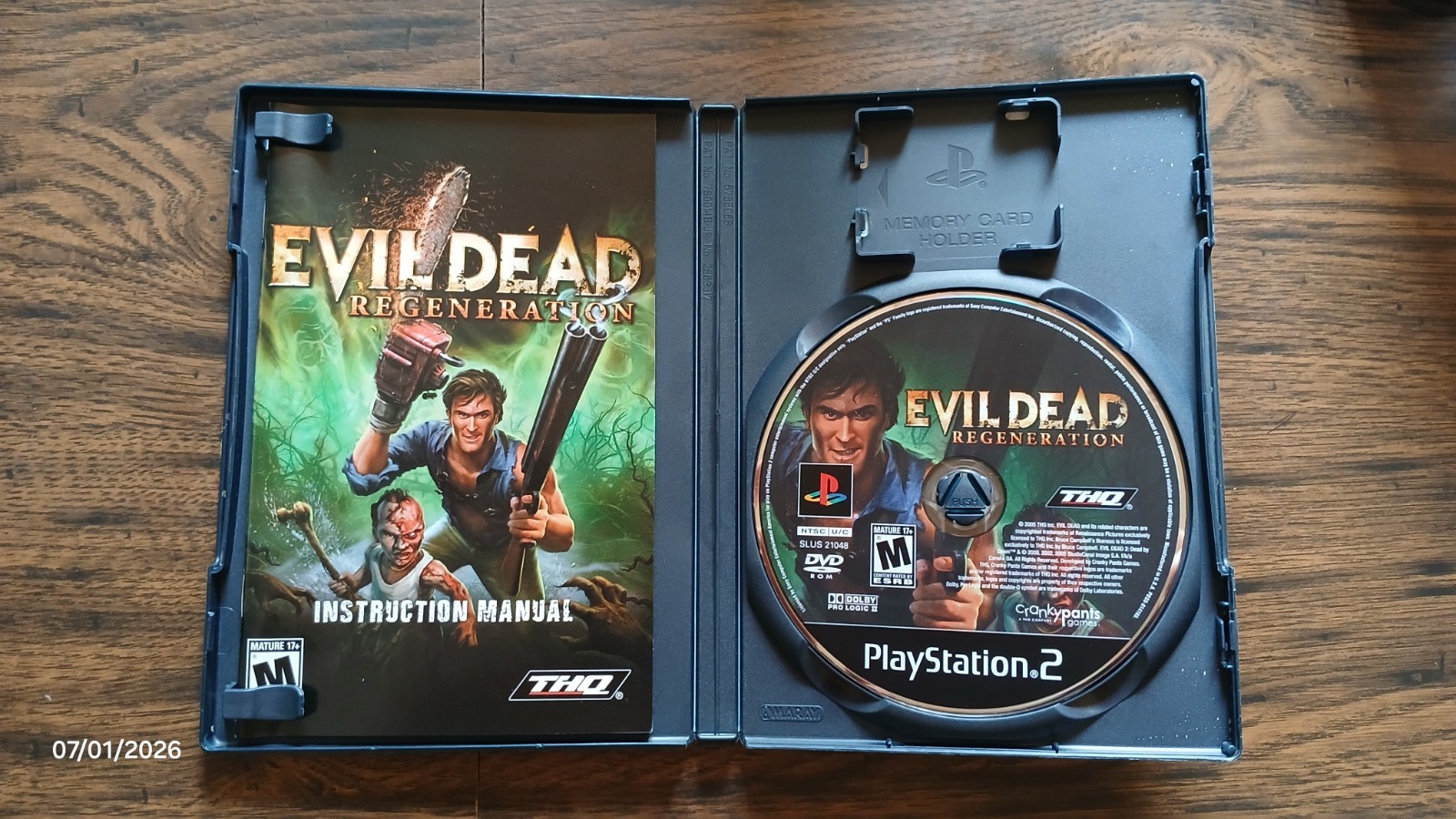 Evil Dead Regeneration Sony PlayStation 2 2005 CIB In Very Good Condition