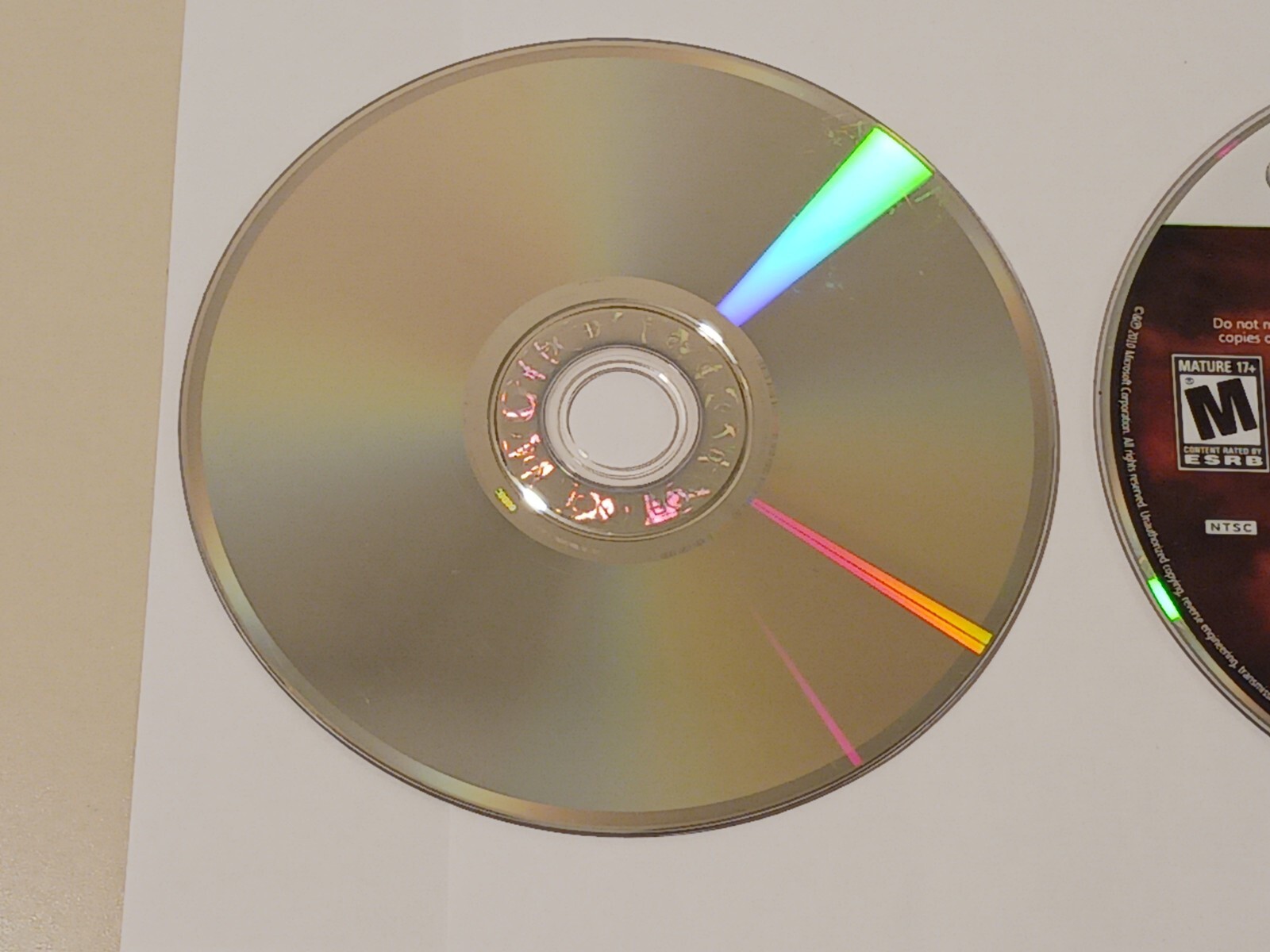 Lot of 2 Syndicate & Fallout New Vegas Xbox 360 2010/2012 Disc Only Tested Rare