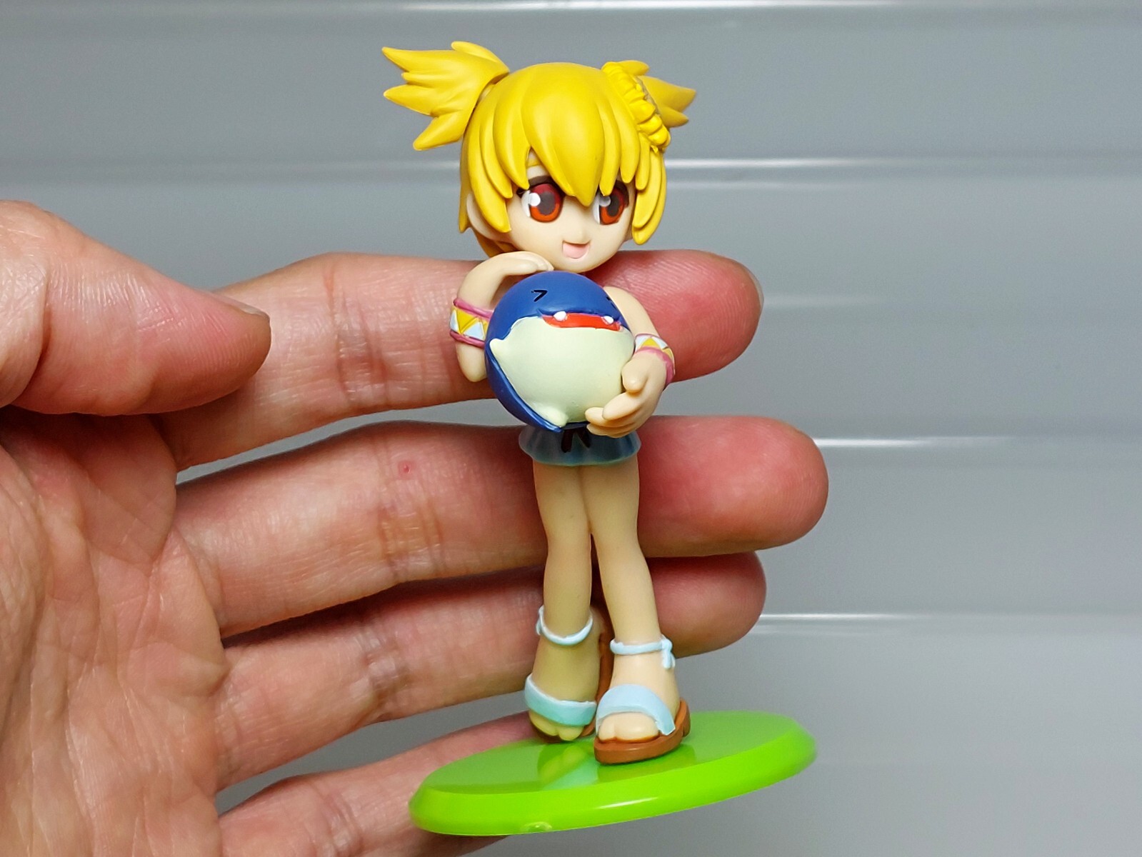 Game Characters Sukatto Golf Pangya Lolo Lola Dolfini Figure MegaHouse H07 3.2in