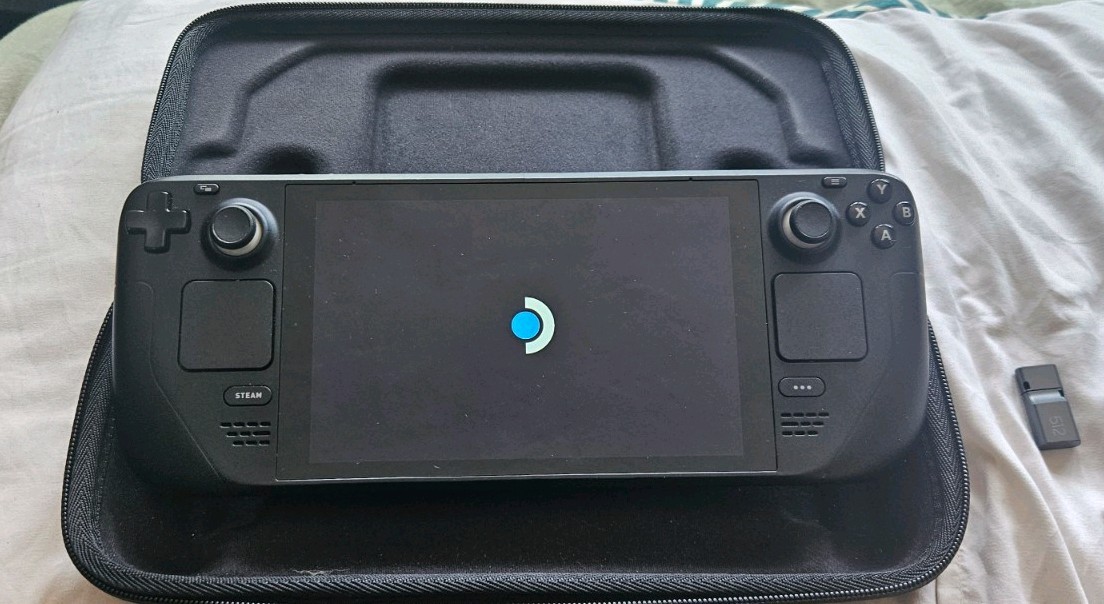 Valve Steam Deck 256GB Handheld System USB-C Black w/ Carrying Case