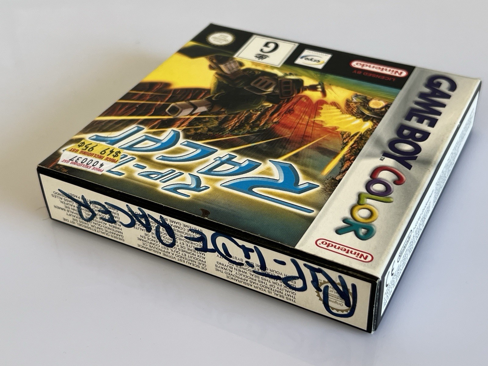 Rip-Tide Racer (1999) Nintendo Game Boy Color COMPLETE – Brand New Cryo