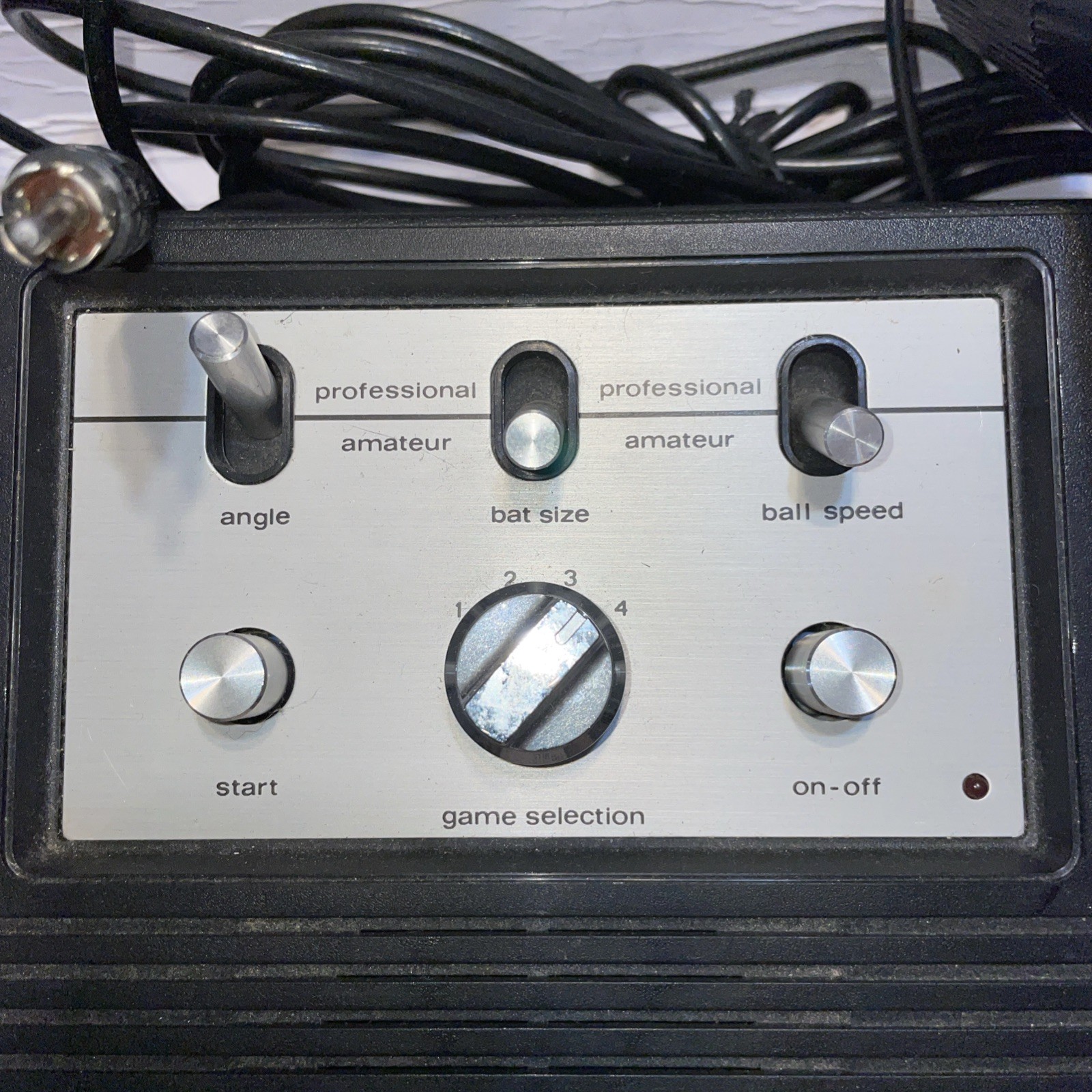 Sears Tele-Games Sports Center Console VTG 1977 Jokari Lights Up When Turned On
