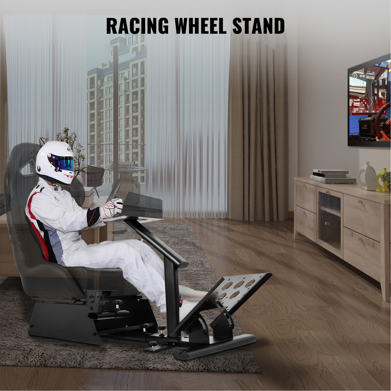 VEVOR Racing Simulator Cockpit Steering Wheel Stand for XBOX G29 G923 STAND ONLY