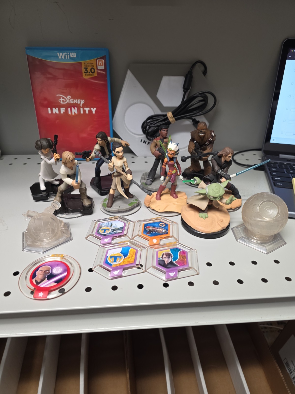 Disney Infinity 3.0 Edition Figure Lot With Portal & Game Wii U Lot #7