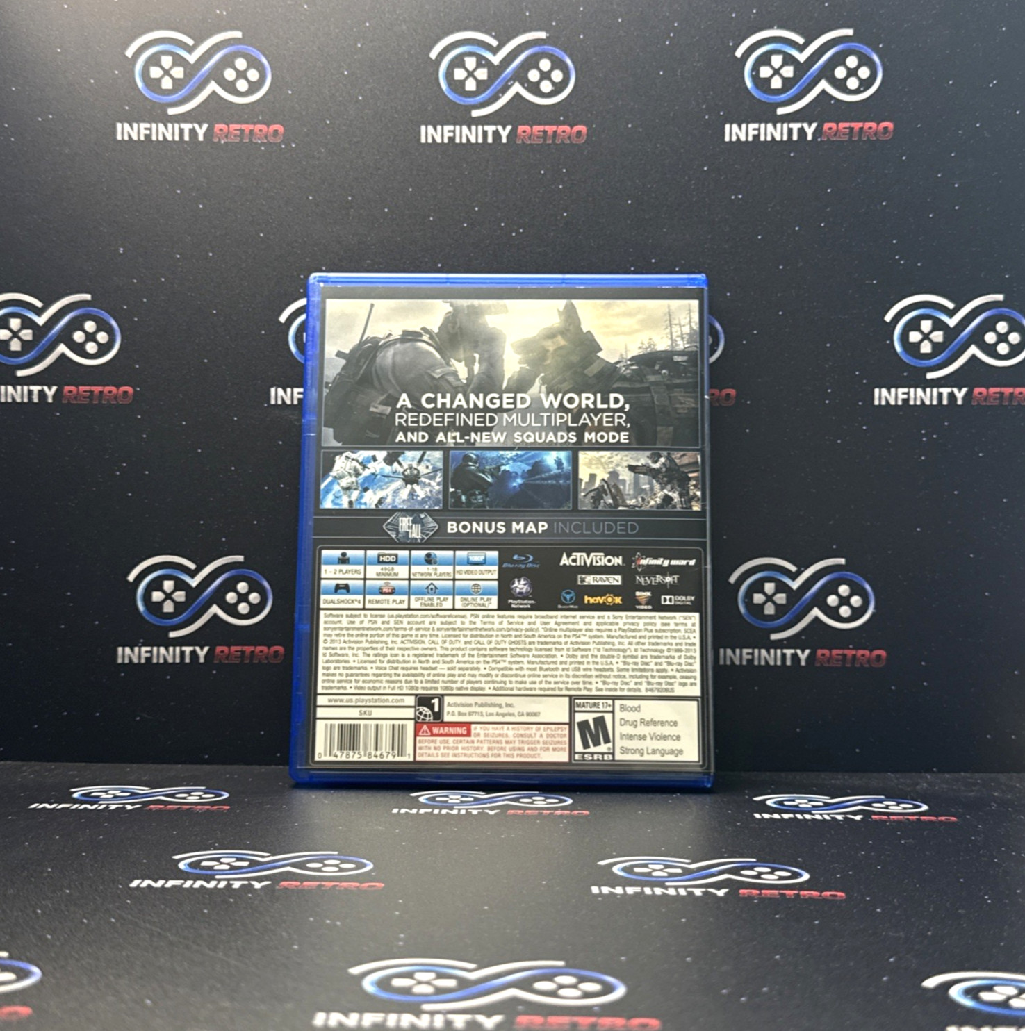Call of Duty: Ghosts Sony PlayStation 4 PS4 CIB Refurbished Tested Free Shipping