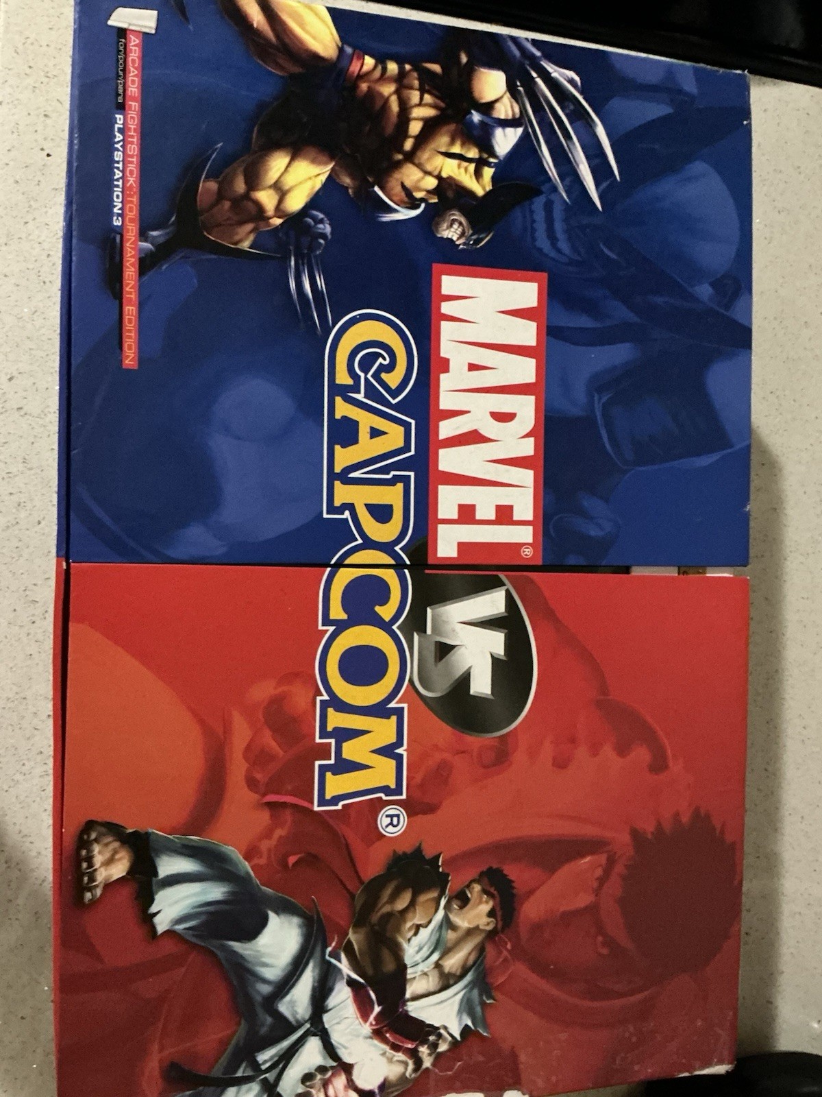 Mad Catz Marvel vs Capcom Tournament edition Fightstick Arcade Pad PS3 Wired