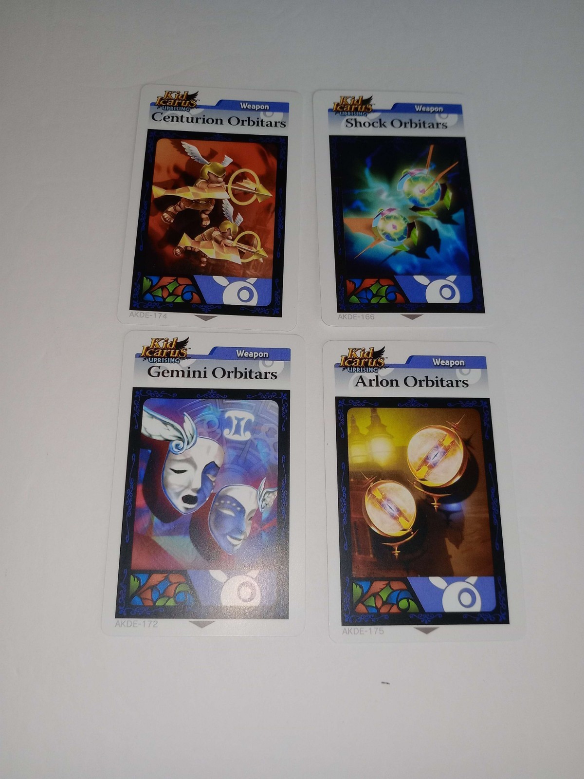 Nintendo 3DS Kid Icarus Uprising AR Cards Lot 32 Count Excellent Condition
