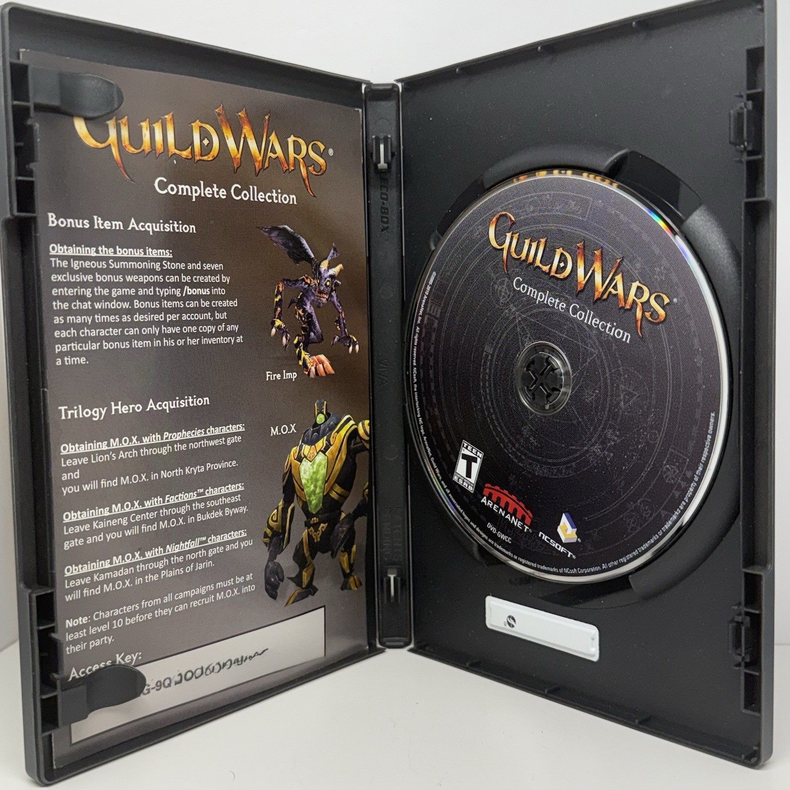 Guild Wars (PC DVD-ROM, 2010) Complete Collection Includes All 4 Games – NCSOFT