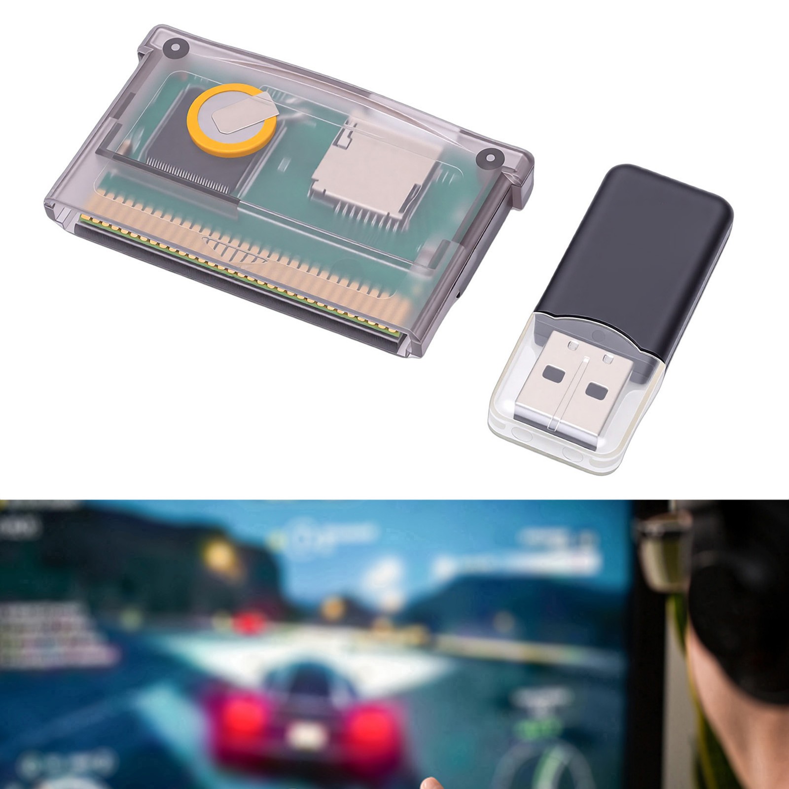 Universal 2GB Flash Cartridge For GBA Game Console RWSB