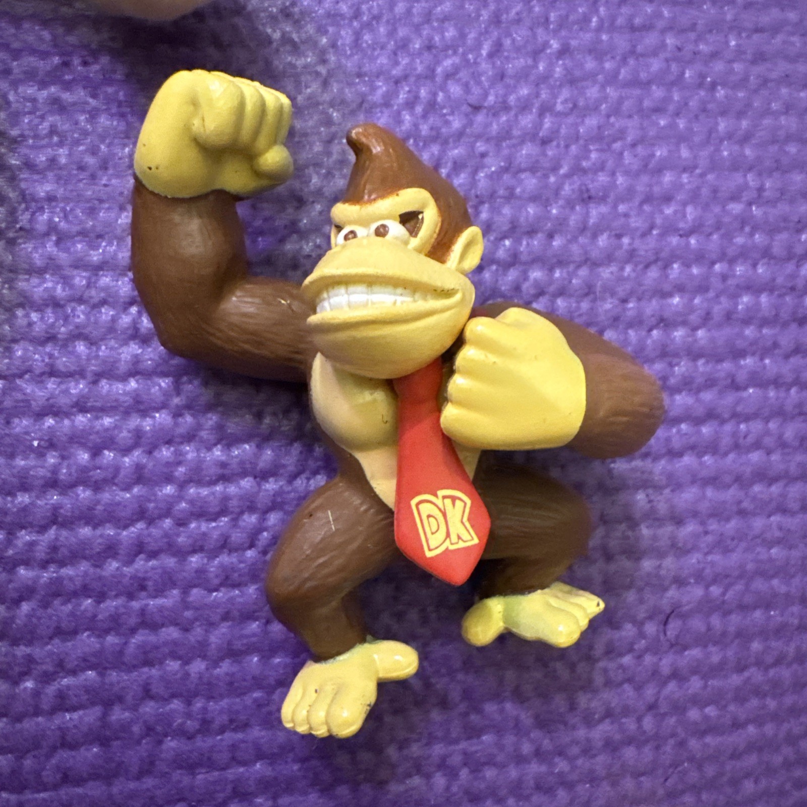 Vintage 1997 BD&A Nintendo Donkey Kong 64 Beanie Bean Bag Plush + Figure