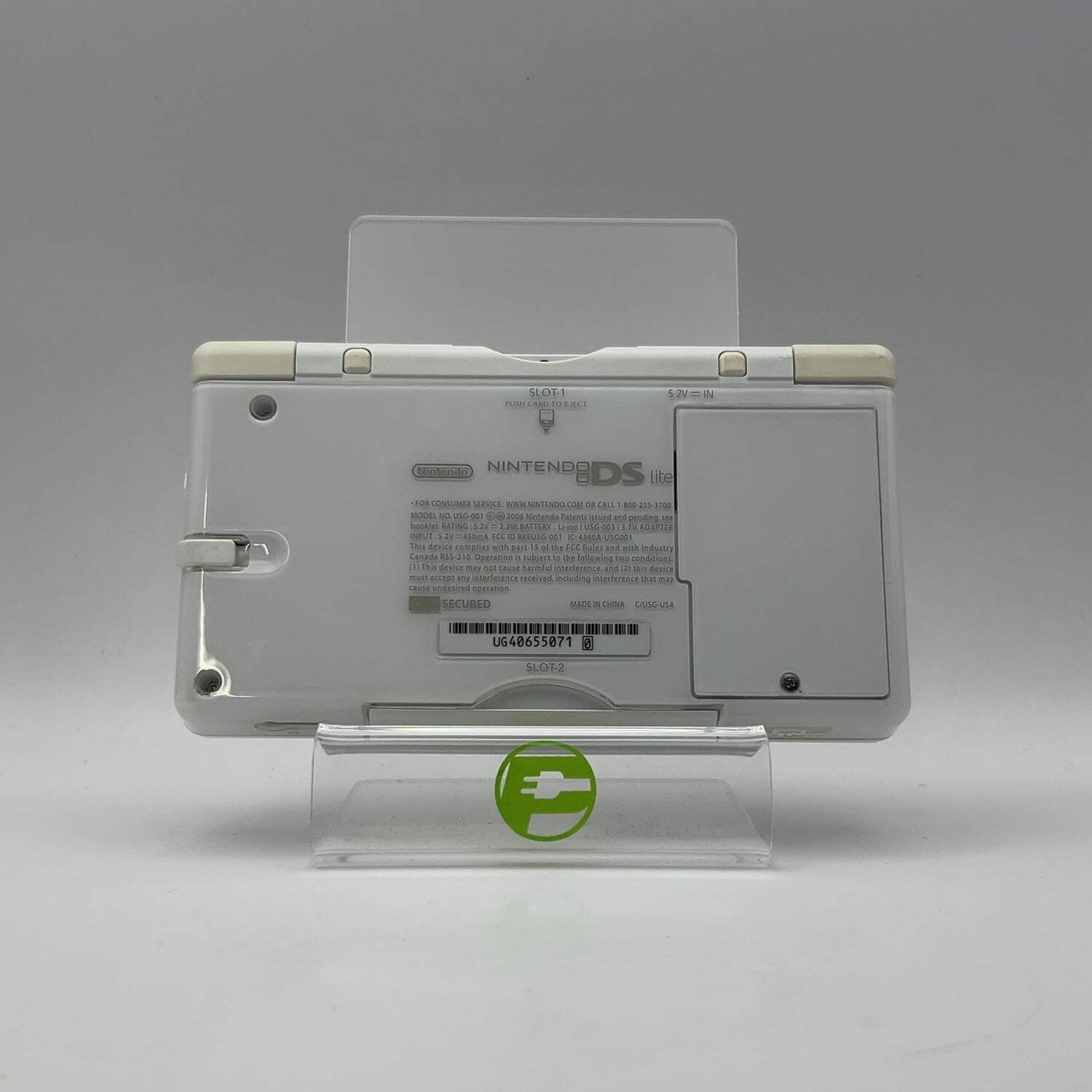 Nintendo DS Lite Handheld Game Console USG-001 Polar White