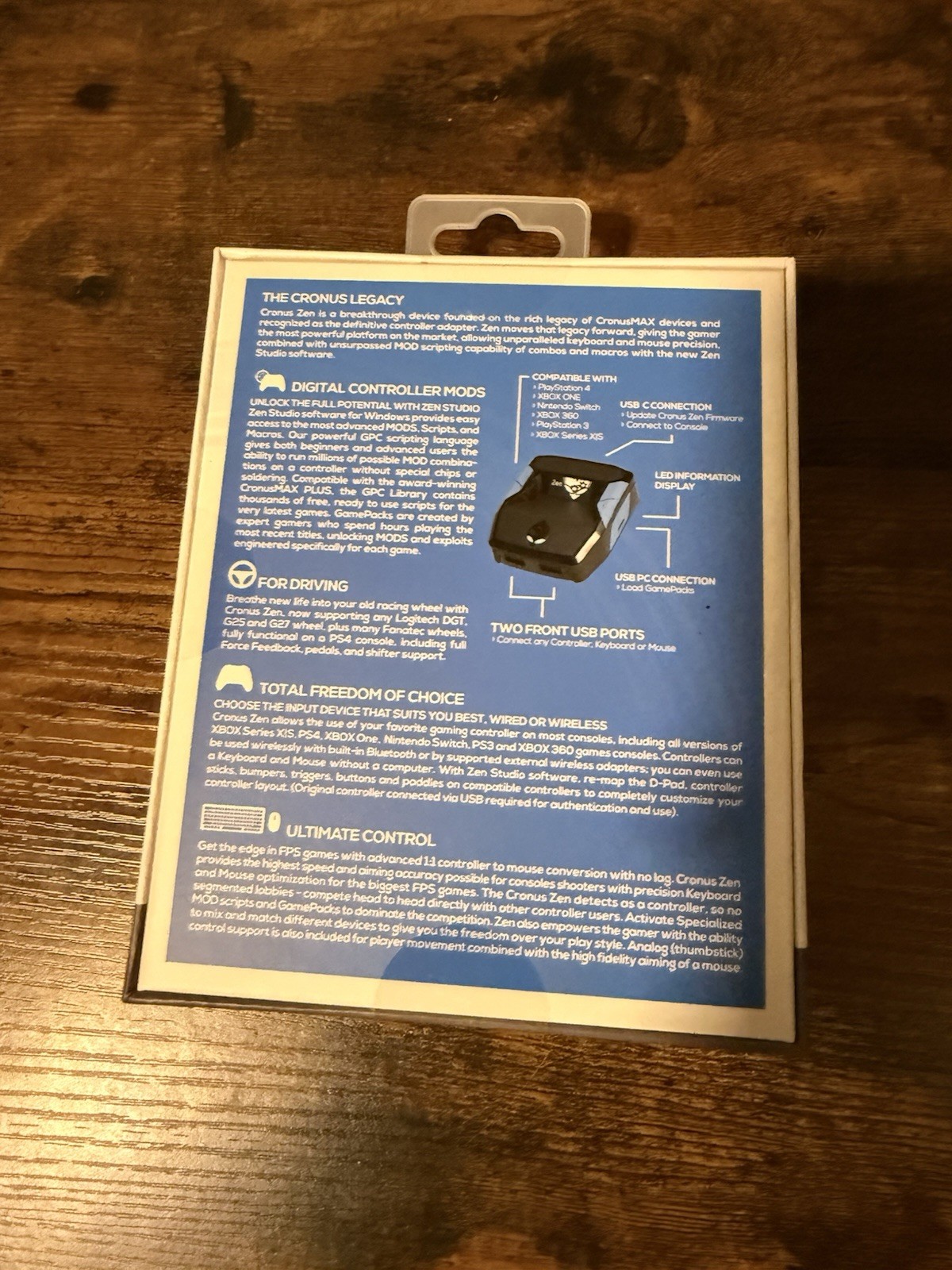 Cronus Zen Controller Emulator for PS3 / PS4 /XBOX / NINTENDO / PC (BRAND NEW)