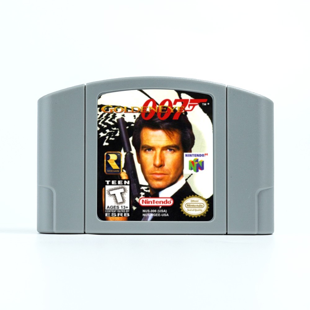 Goldeneye 007 Game Card Cartridge Console for Nintendo 64 N64 US Version