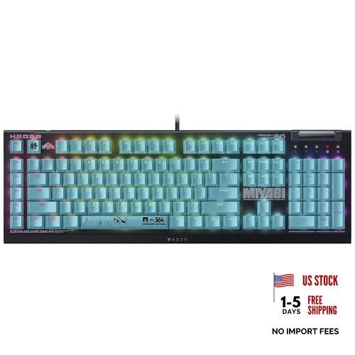 BlackWidow V4 X Mechanical Gaming Keyboard: Green Zenless Zone Zero Edition