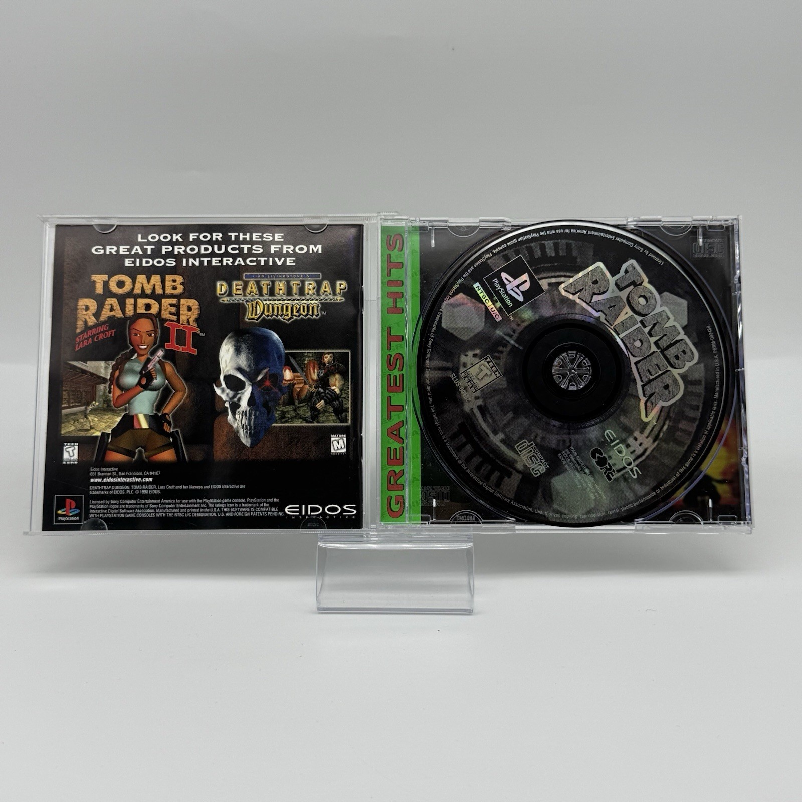 Tomb Raider 1-5 Sony PlayStation PS1: 5 Game Lot CIB Complete w/Reg Cards Tested